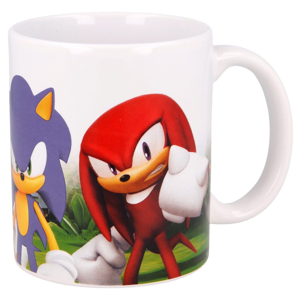 Stor Tasse Sonic Knuckles Tasse 325ml, Keramik
