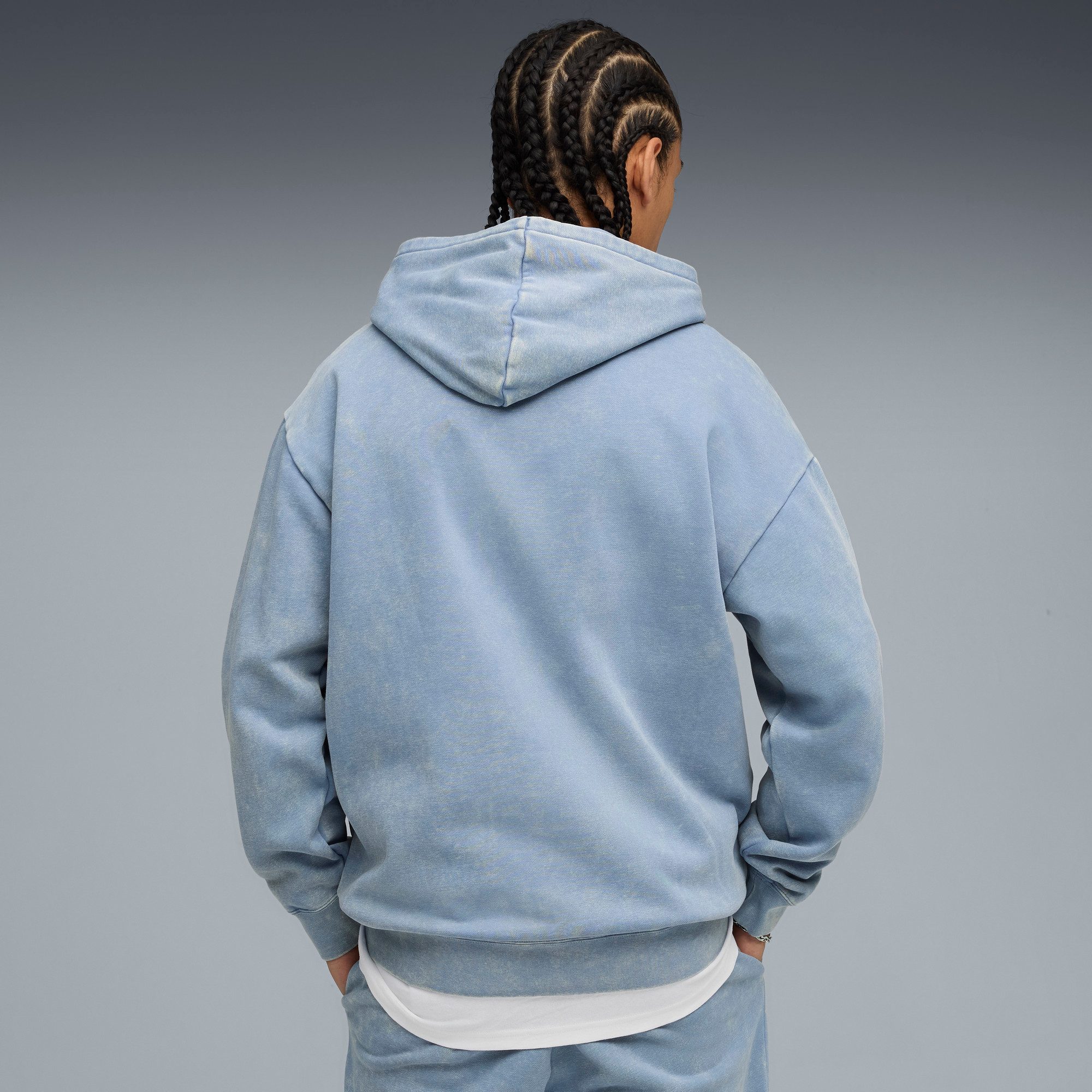 PUMA Kapuzensweatshirt ESS ELEVATED RELAXED WASH HOODIE FL günstig online kaufen
