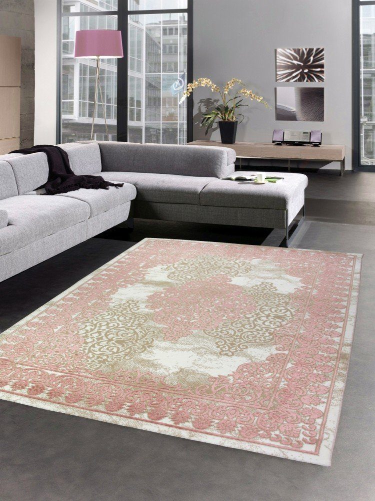 Carpetia Teppich Teppich Wohnzimmerteppich Vintage Ornamente günstig online kaufen