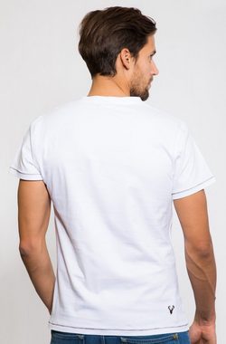 Krüger Madl T-Shirt Krüger BUAM T-Shirt Jagdaufsicht - Weiß