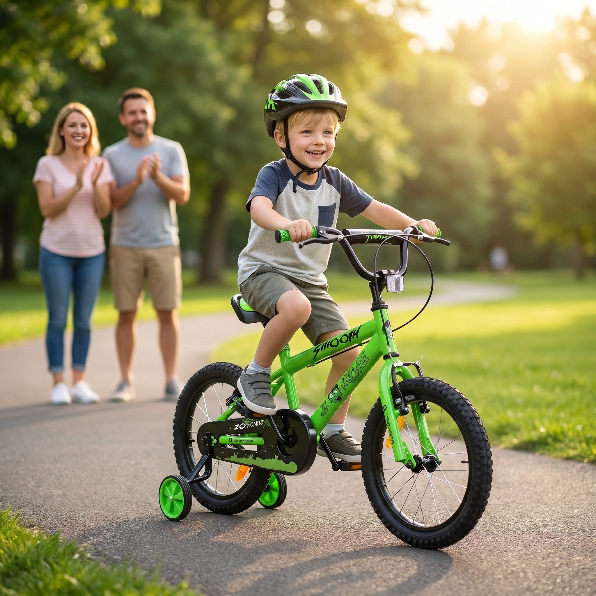 Actionbikes Motors Kinderfahrrad Zombie 12 - 20 Zoll Kinderfahrrad ab 3 Jahren, 1 Gang, ohne Schaltung, (Kinderfahrrad 12 Zoll, Kinderfahrrad 16 Zoll, Kinderfahrrad 20 Zoll, Kinderfahrrad ab 3 Jahre, Kinderfahrrad 5 Jahre, Kinderfahrrad Jungs), höhenverstellbares Bike Jungen Mädchen Rad Kinderrad ab 4 Jahre