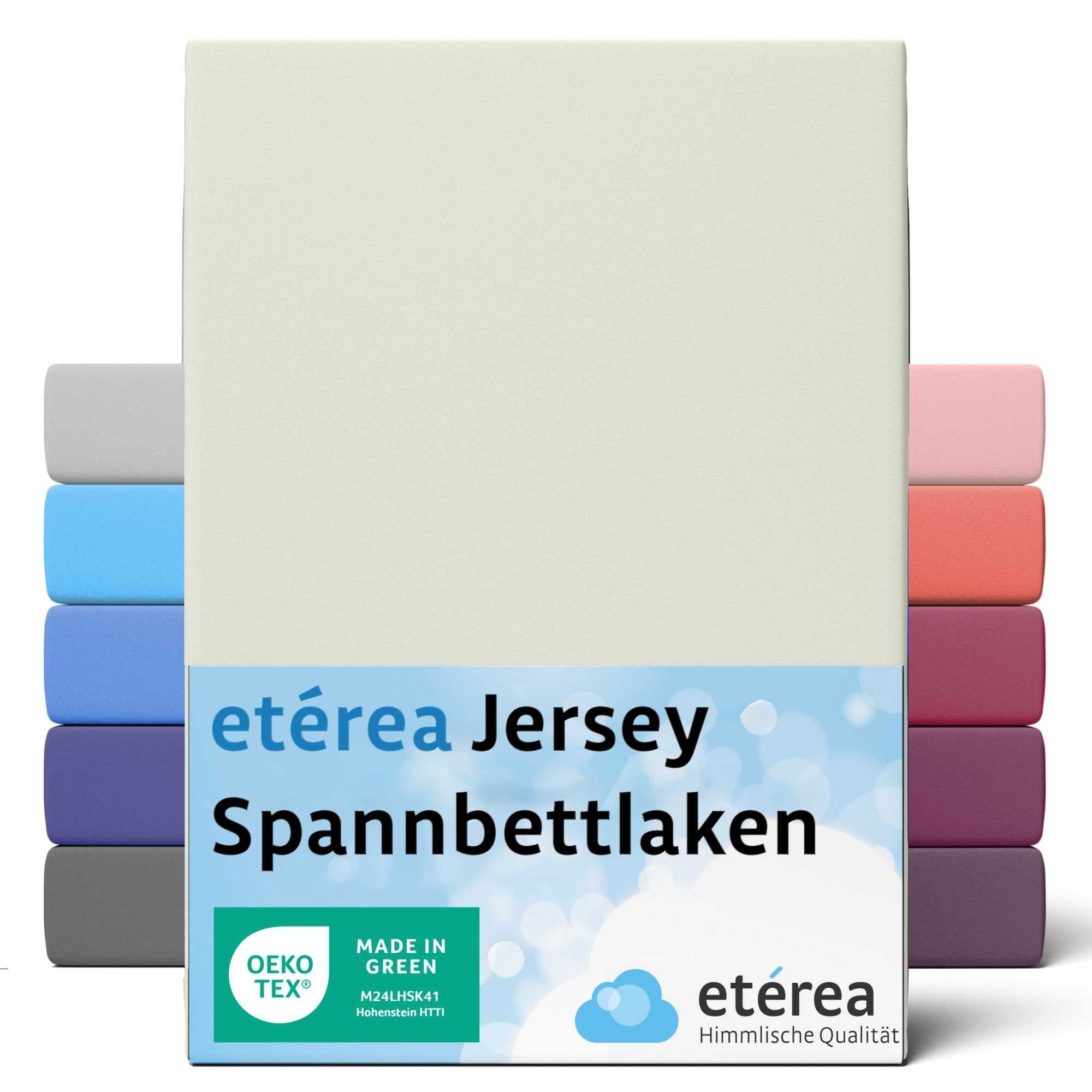etérea Himmlische Qualität Натяжные простыни etérea Comfort Jersey Натяжные простыни, Jersey, Gummizug: rundum, (1 Stück)