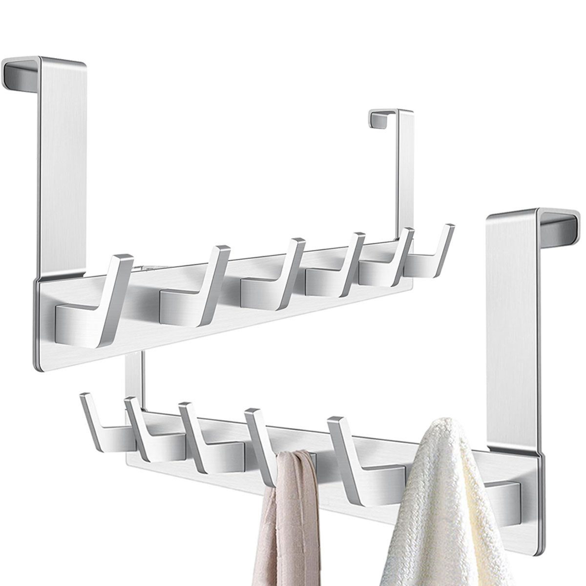 SURFOU Türhaken Kleiderhaken Tür 2er-Türhaken zum Einhängen Ohne bohren Han günstig online kaufen