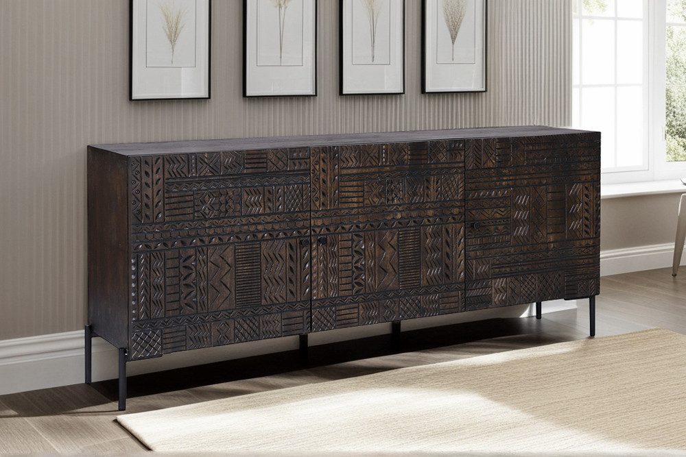 riess-ambiente Sideboard TRIBAL 180cm antik braun günstig online kaufen
