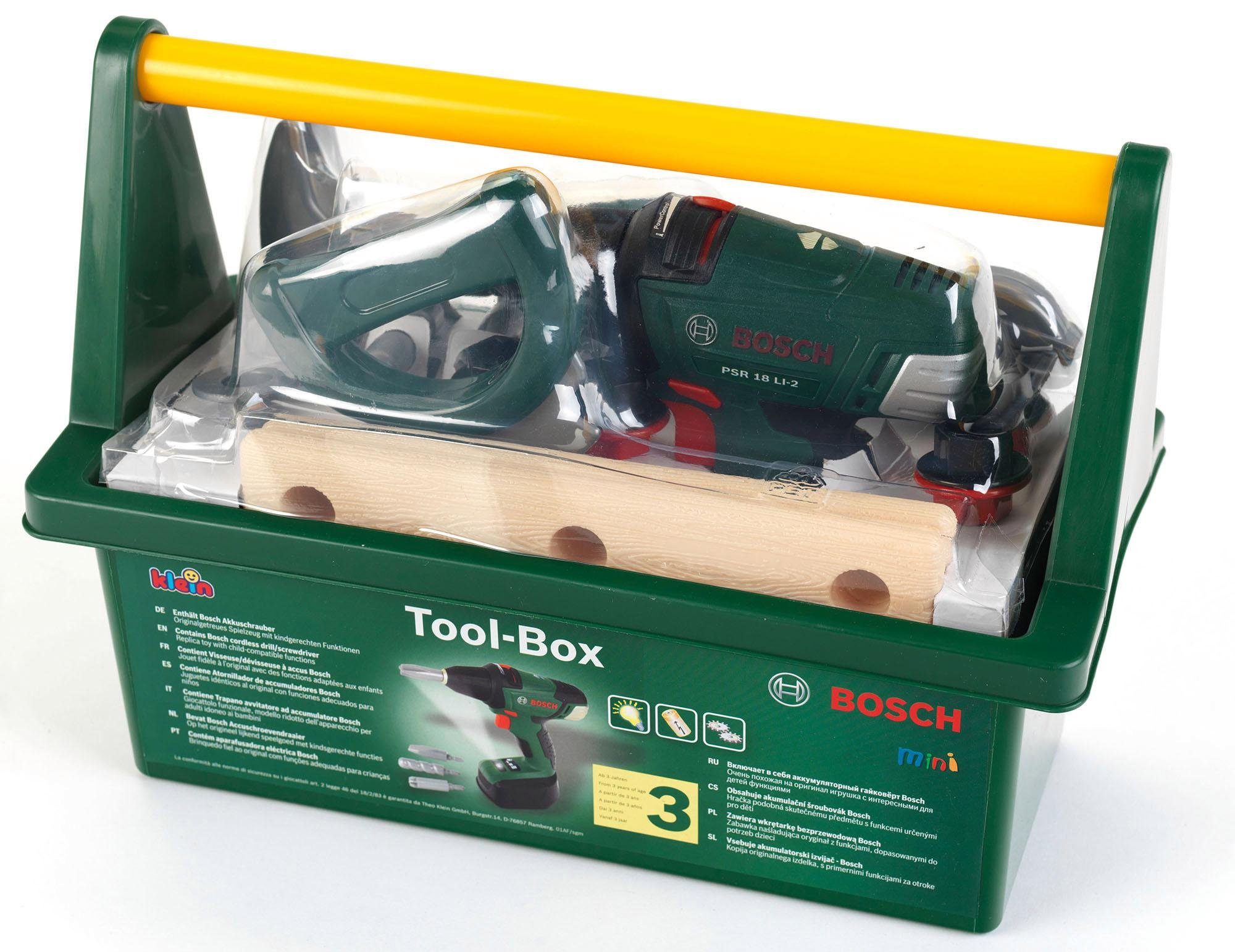 Klein Spielwerkzeugkoffer Bosch Werkzeug-Box