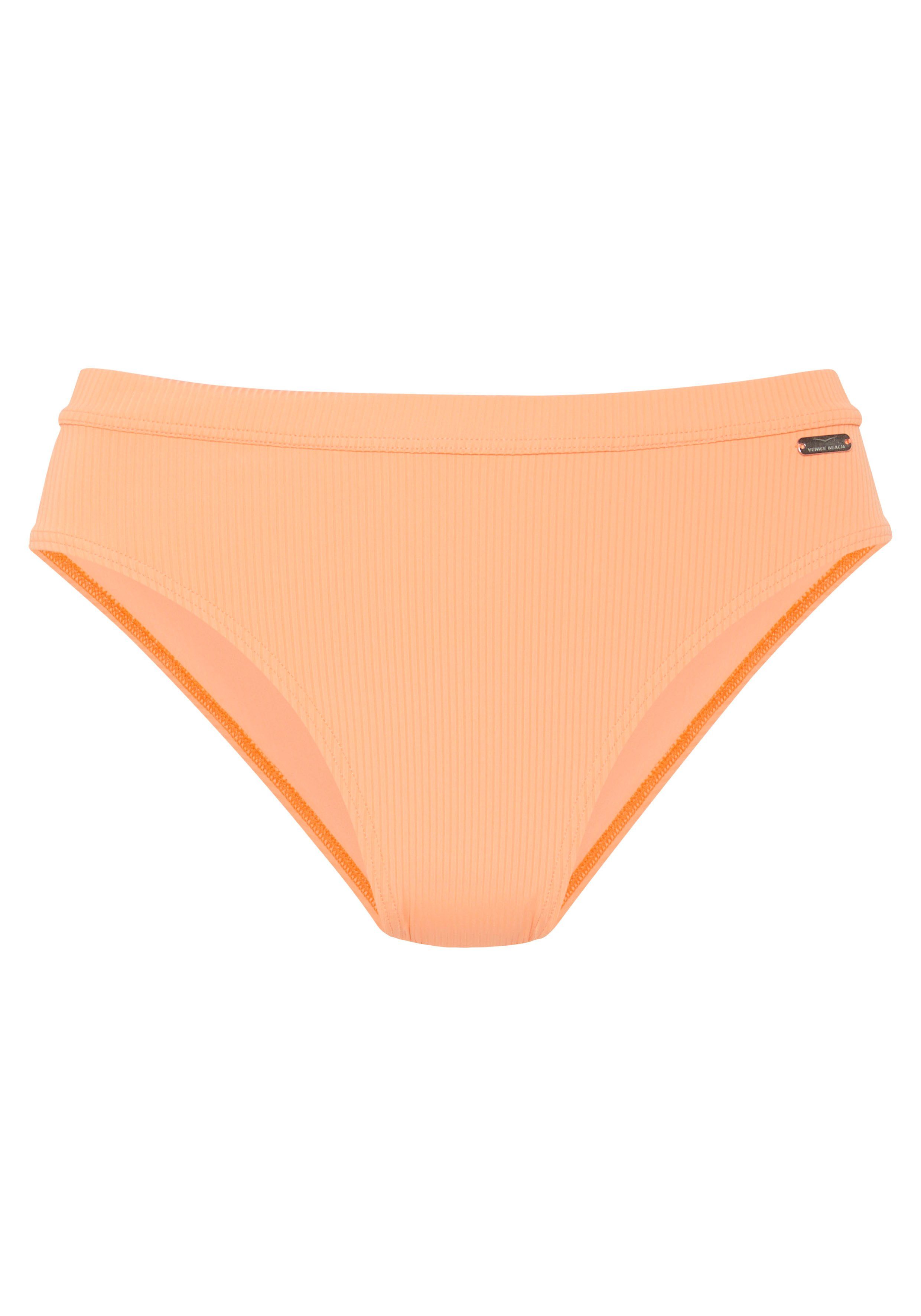 Venice Beach Bikini-Hose Lucky aus gerippter Strukturware günstig online kaufen