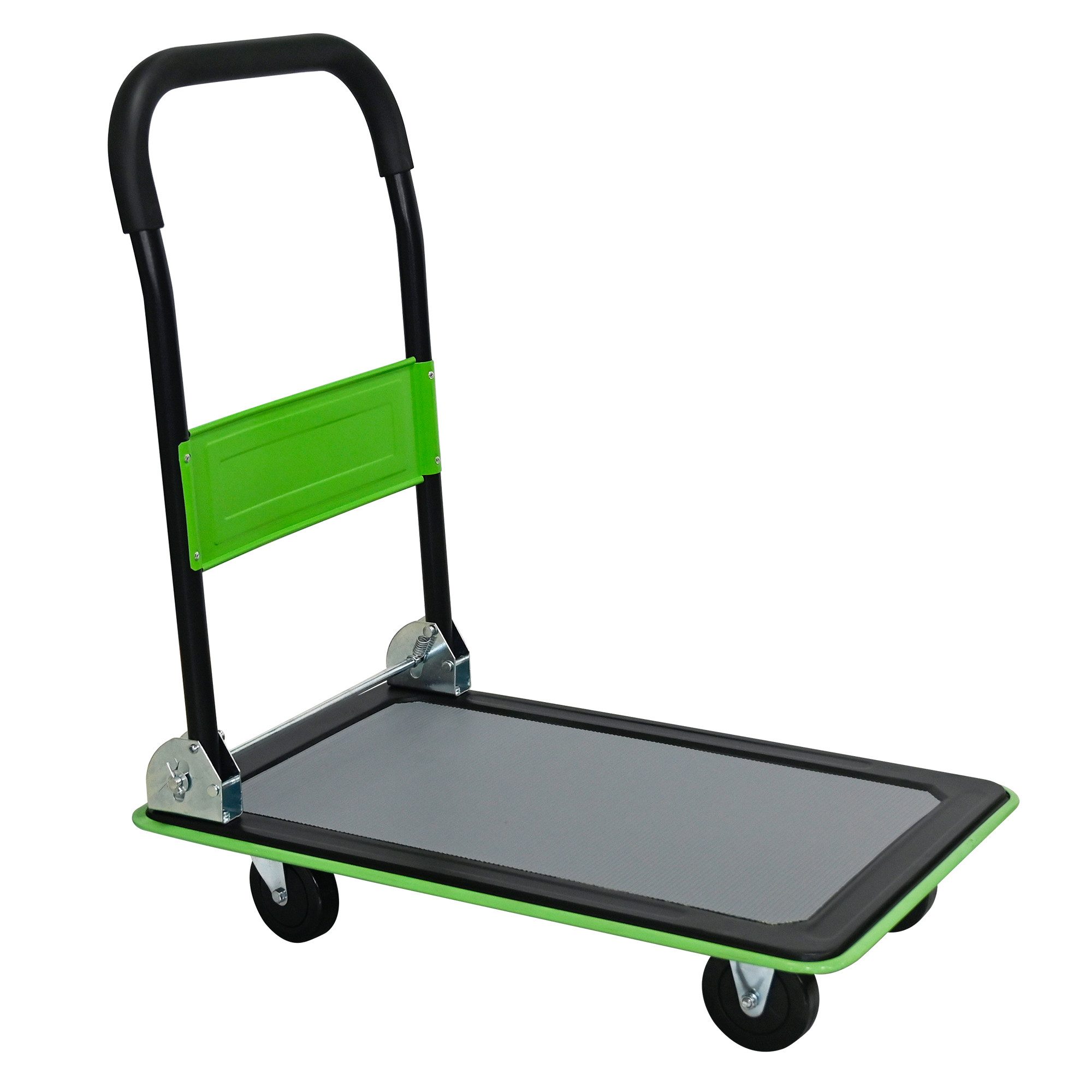 Rolipo Transportwagen Klappbarer Transportwagen, 150kg Tragfähigkeit, 360°-Räder, Plattformwagen als Transporthilfe - Rollwagen mit Griff