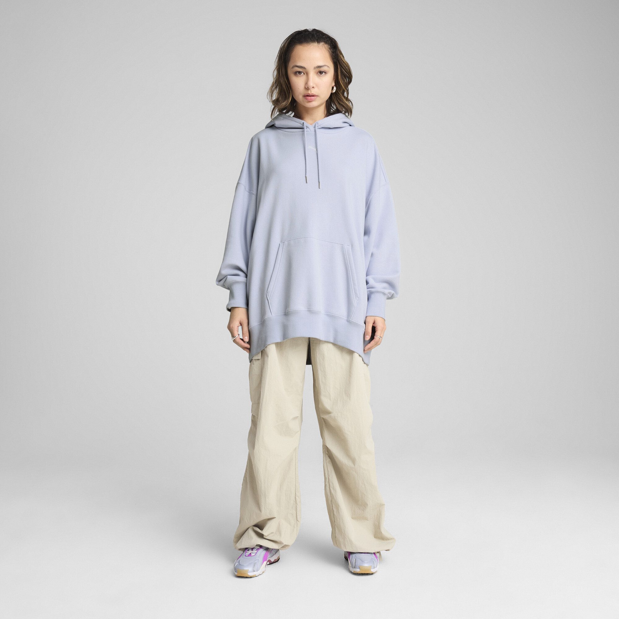 PUMA Hoodie WARDROBE ESS Oversized-Hoodie Damen günstig online kaufen