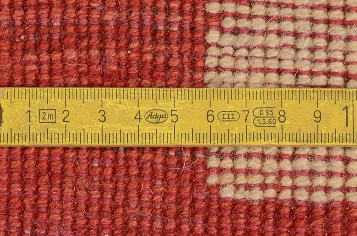 Orientteppich Perser rechteckig, 18 Gabbeh mm Moderner Höhe: Nain Handgeknüpfter Orientteppich, 127x206 Trading