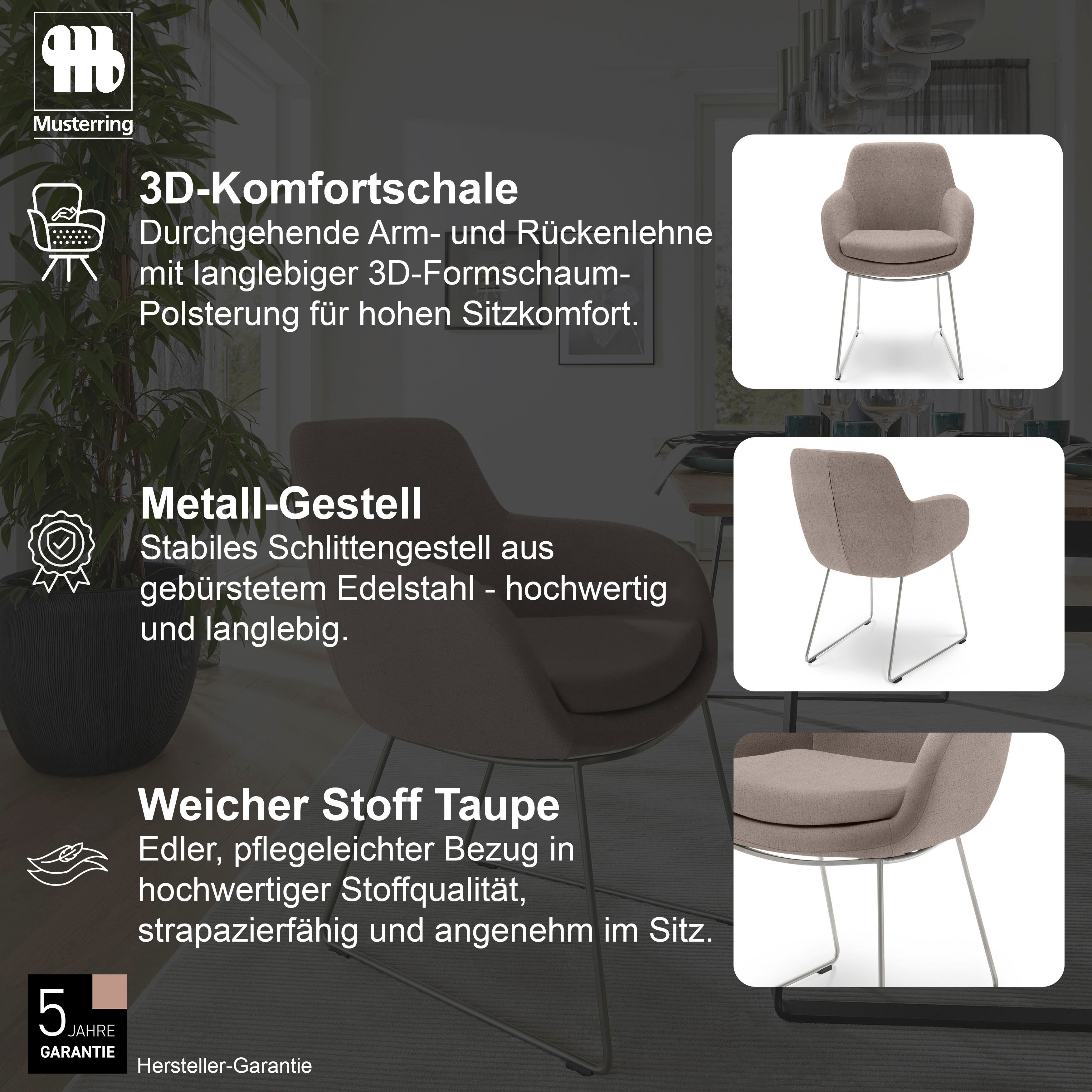 Musterring Esszimmerstuhl Tavia (Set, 2 St)