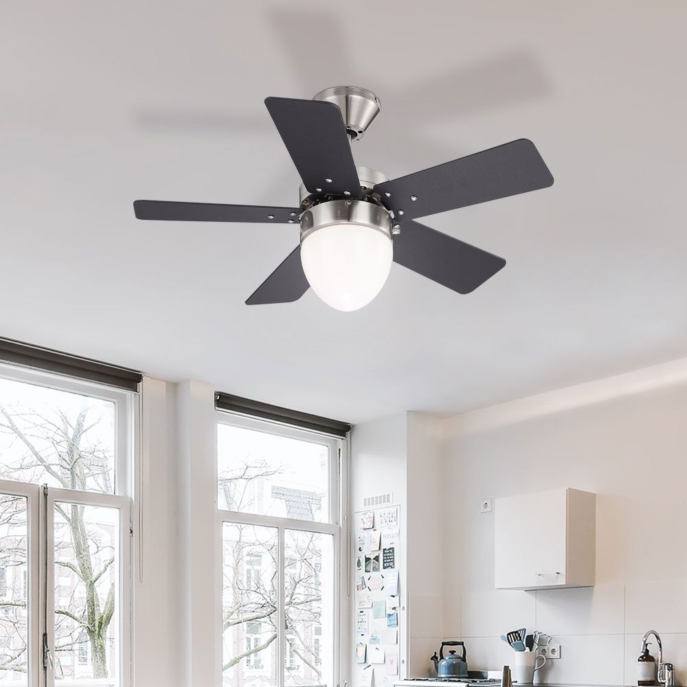 Lampe etc-shop Zimmer Fernbedienung Lüfter Ventilator Decken Wohn Deckenventilator,