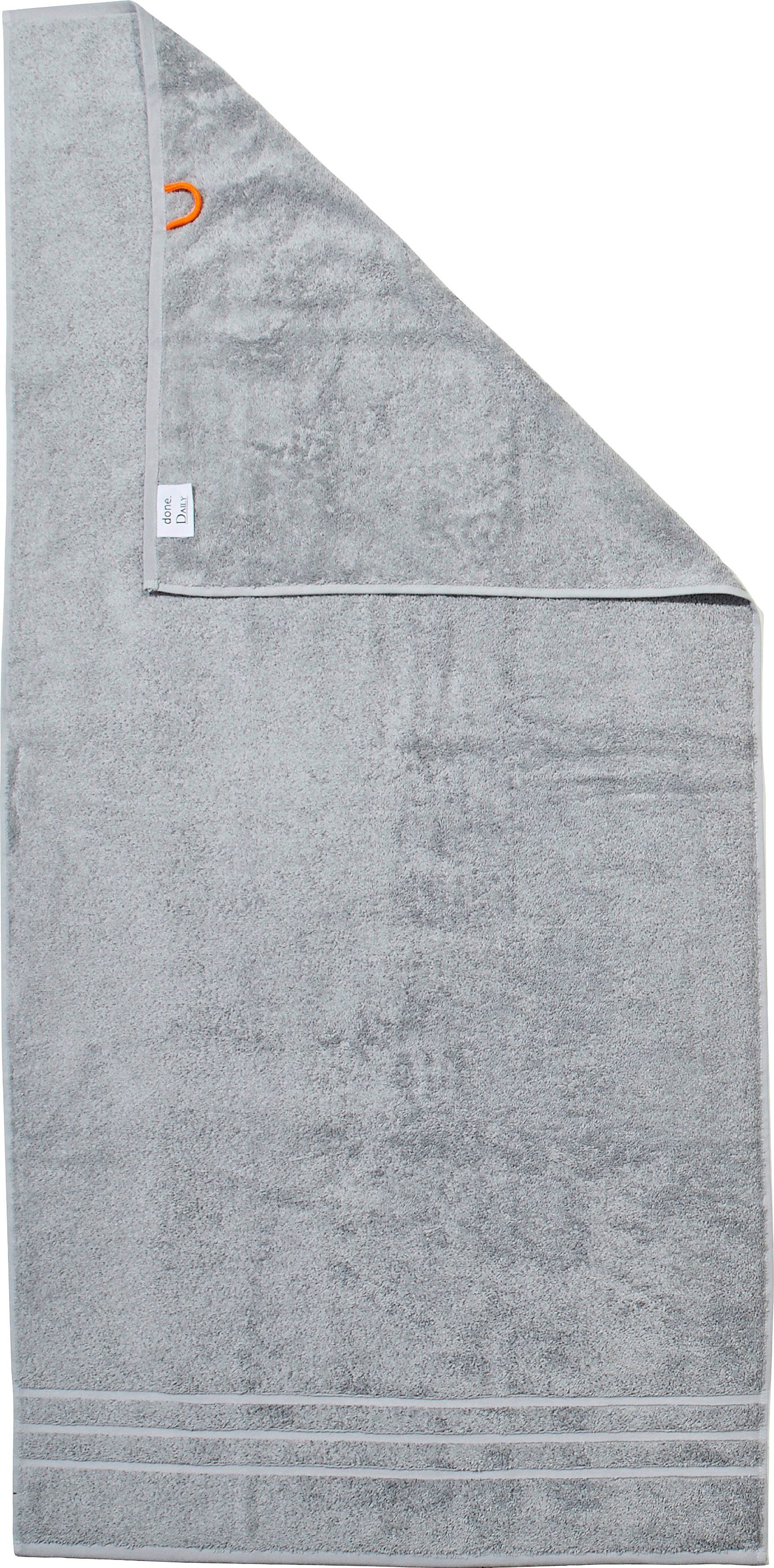 done.® Duschtuch Daily Uni, Walkfrottier (1-St), günstig online kaufen