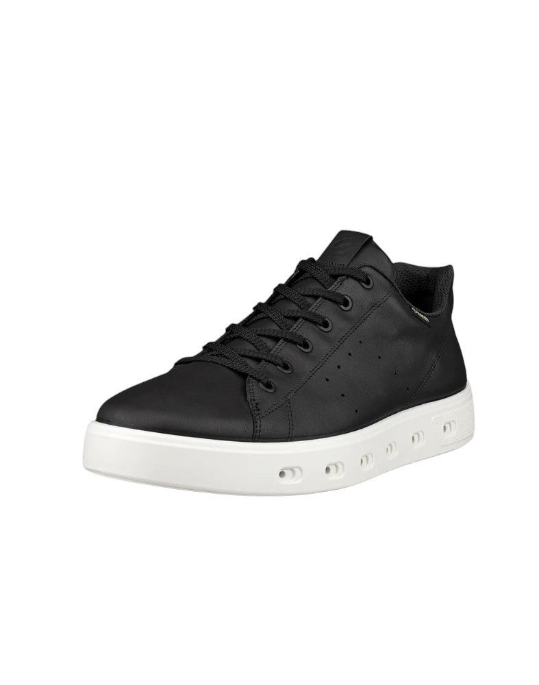Ecco Street 720 Lea GTX (Vollnarbenleder, wasserdicht) schwarz Herren Sneak günstig online kaufen