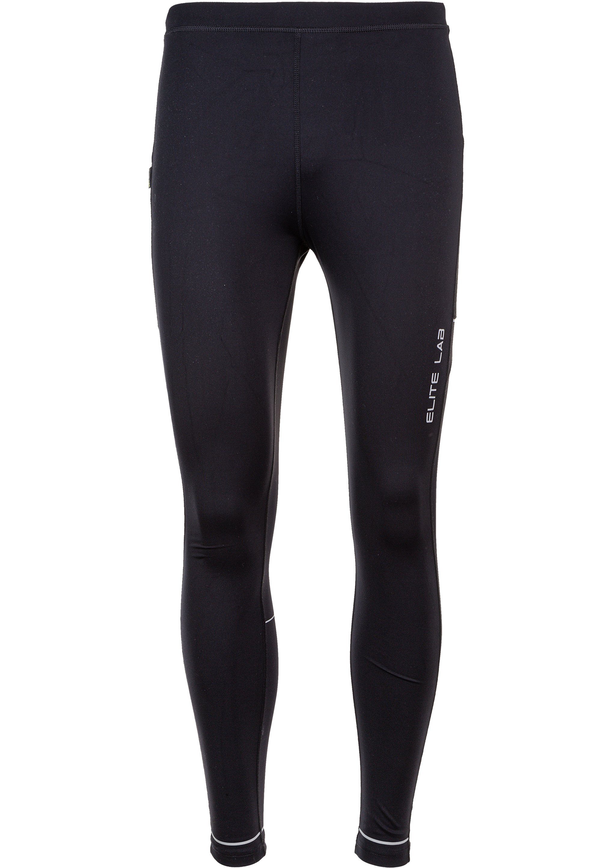 LAB mit ELITE Run X1 Details Lauftights reflektierenden schwarz Elite