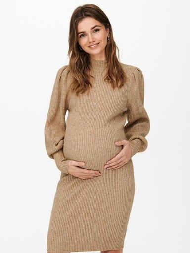 ONLY MATERNITY Strickkleid OLMKATIA L/S DRESS KNT NOOS