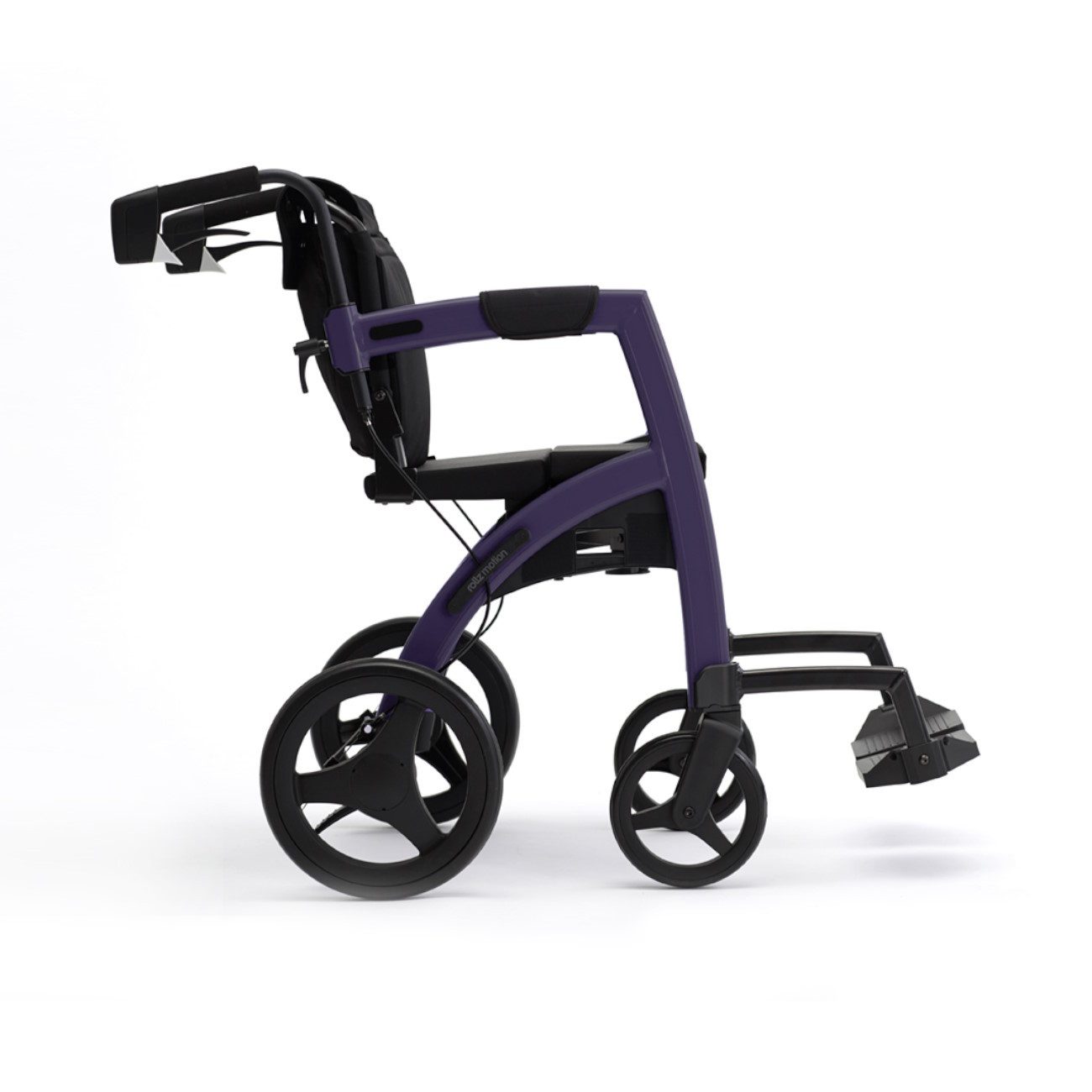 Rollator Rollz Motion 2.1. faltbar - 2in1 Rollator & Rollstuhl, Ankipphilfe
