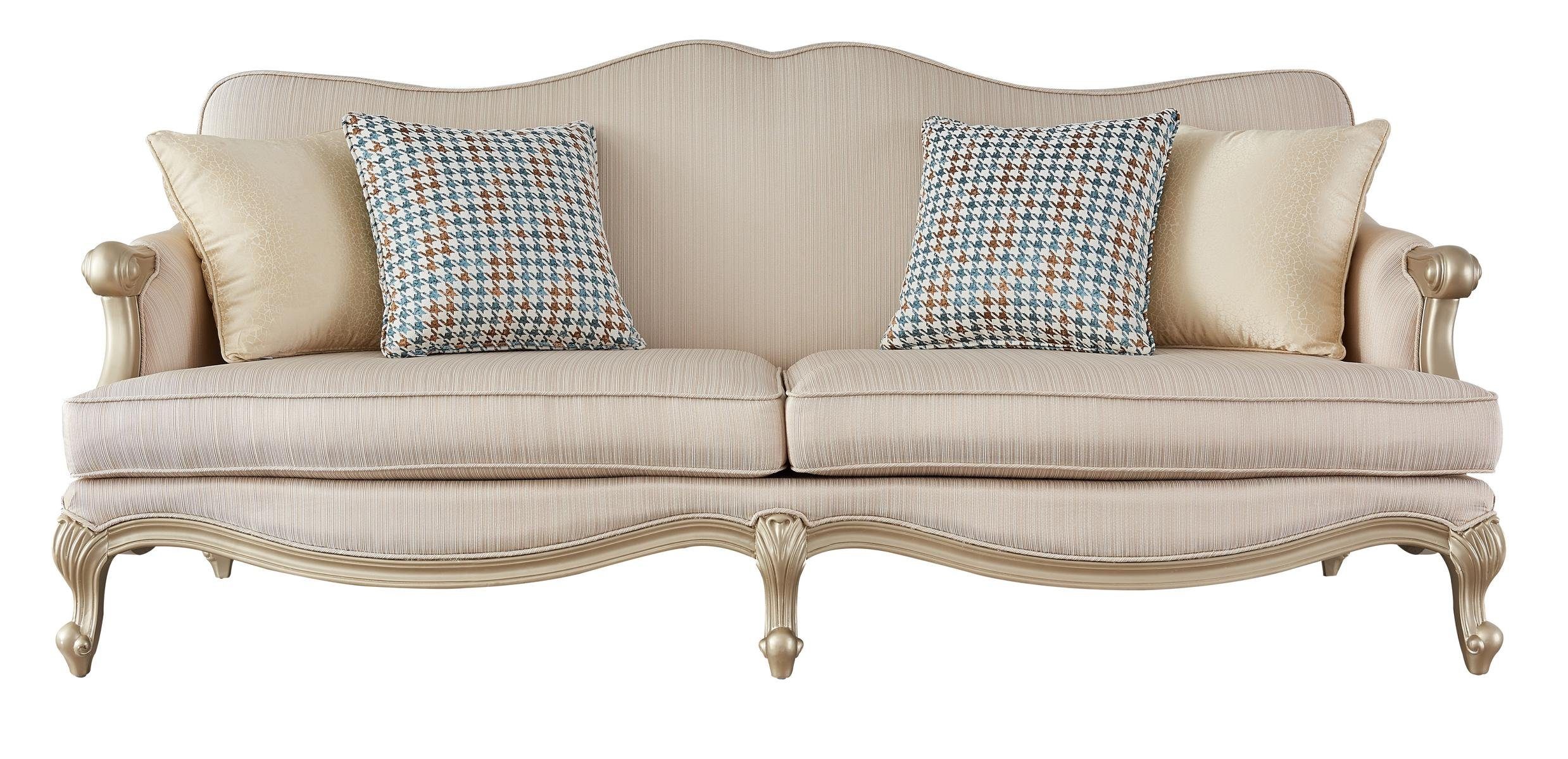 JVmoebel Sofa Designer Klassische Sofagarnitur Sessel Made in Luxus Europe Sitzer 3+1 Couchen Neu