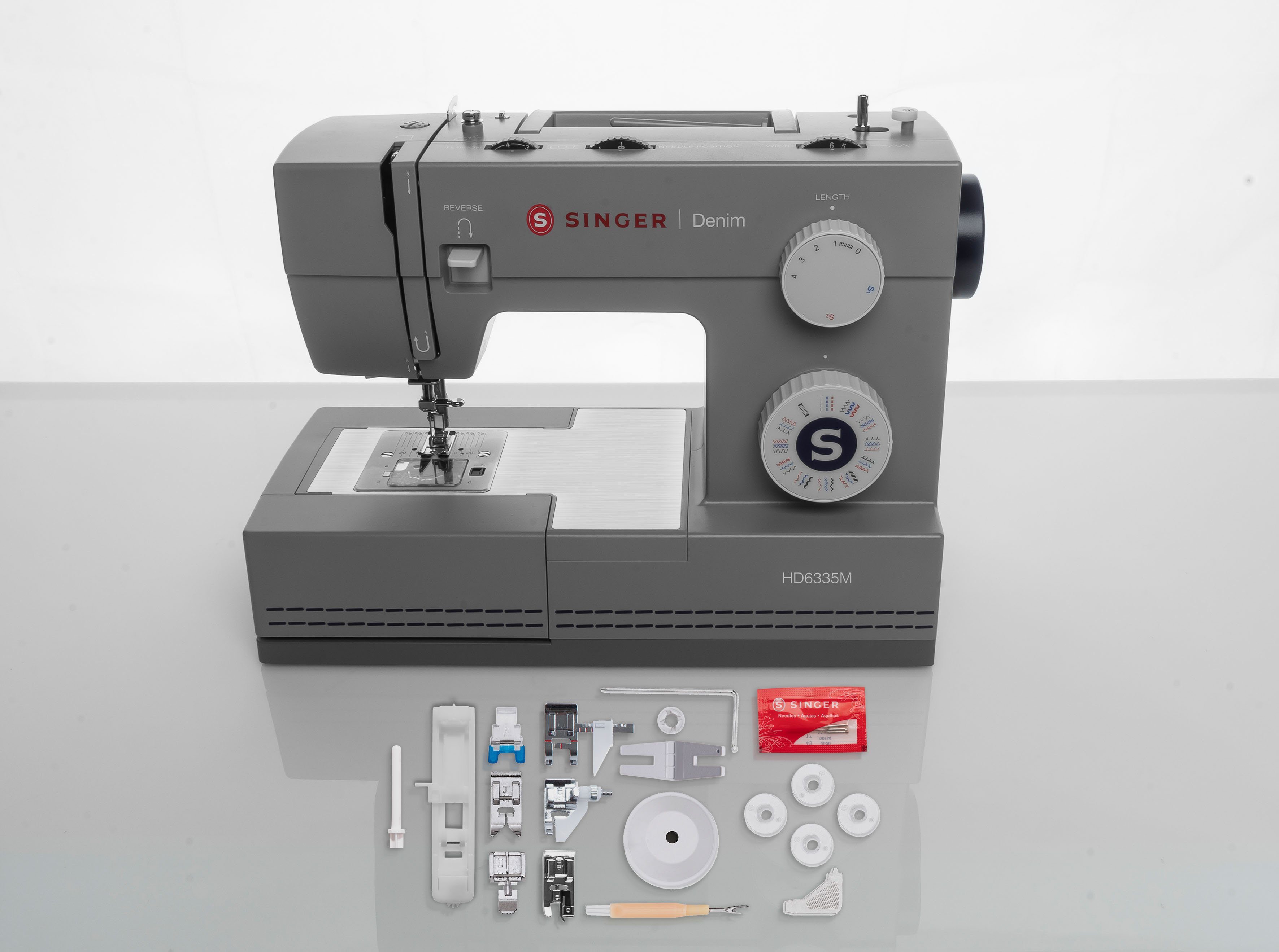 Freiarm-Nähmaschine Denim HD 6335M
