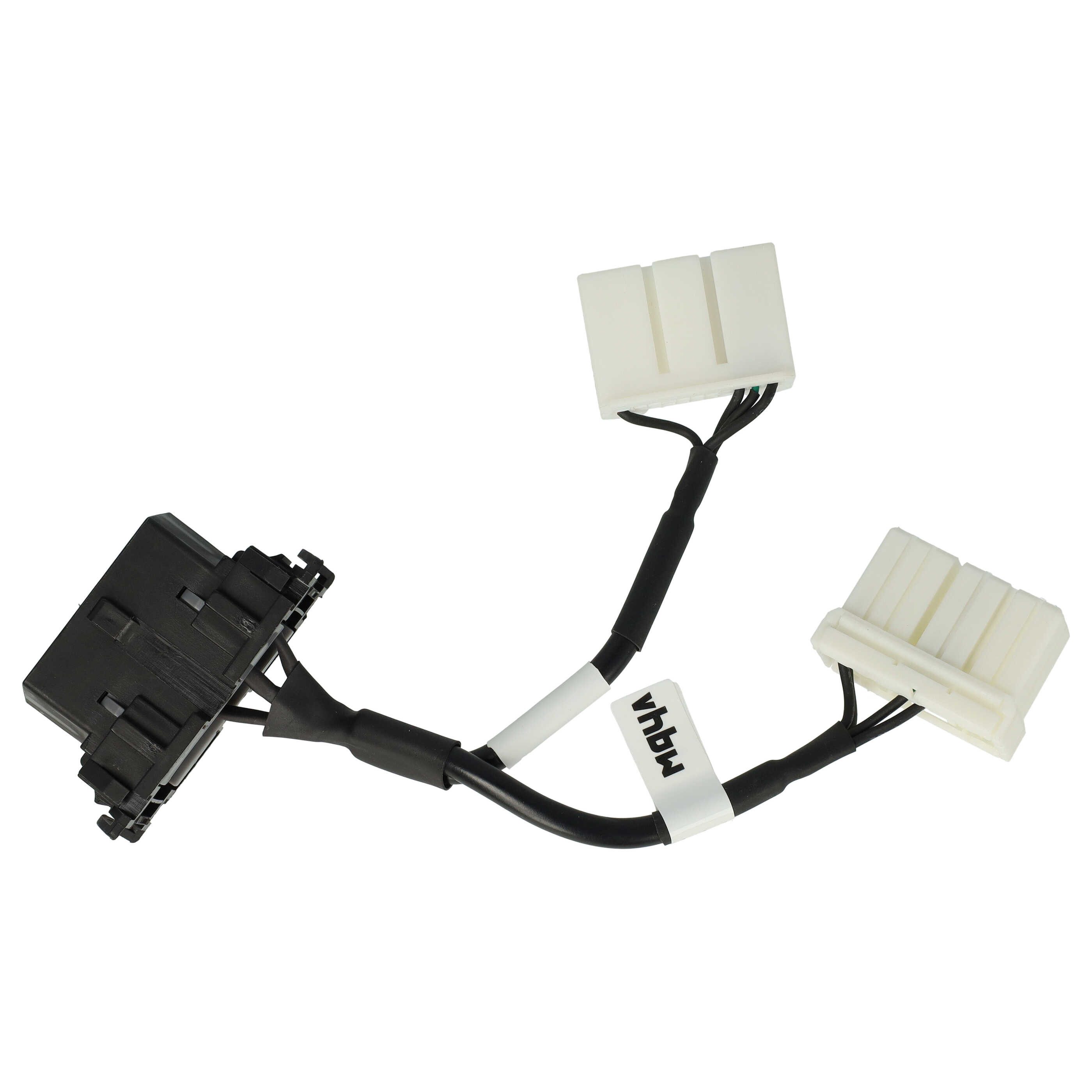 vhbw passend für Tesla 2012-01/2021 Model S, Model X Auto / Elektroauto / Computer-Kabel