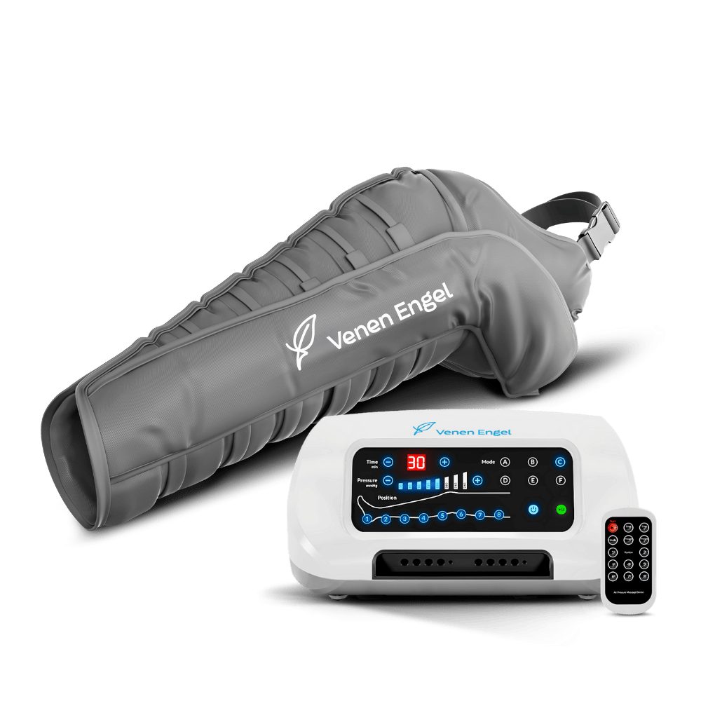 Venen Engel Massagegerät Venen Engel 8 Premium mit Lymph-Flow Arm – 8 Luftkammern, 6 Programme