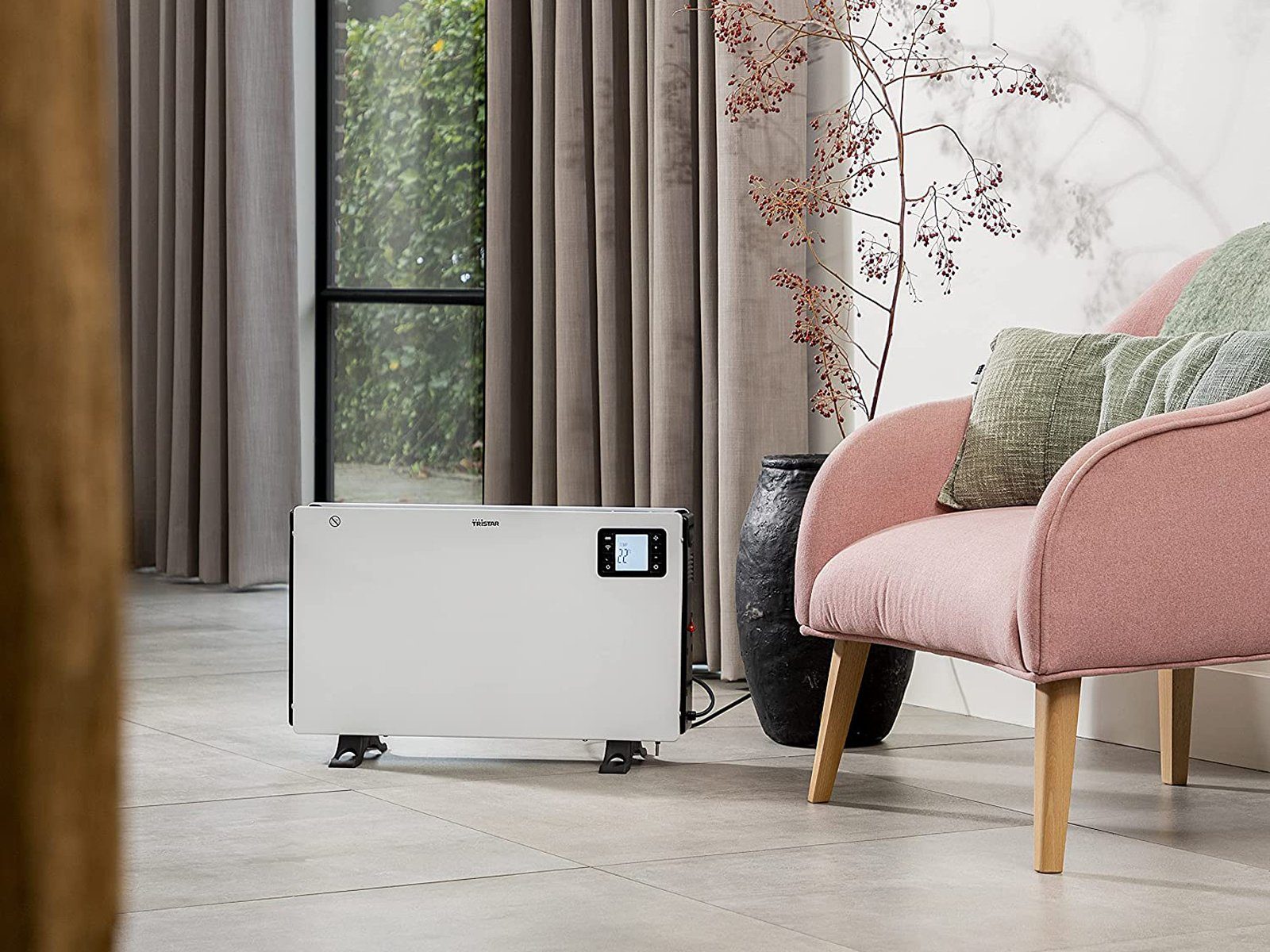 Tristar Konvektor, 2000 W, Smarte Heizung Elektroheizer WIFI Heizkörper Heizgerät Heizkonvektor