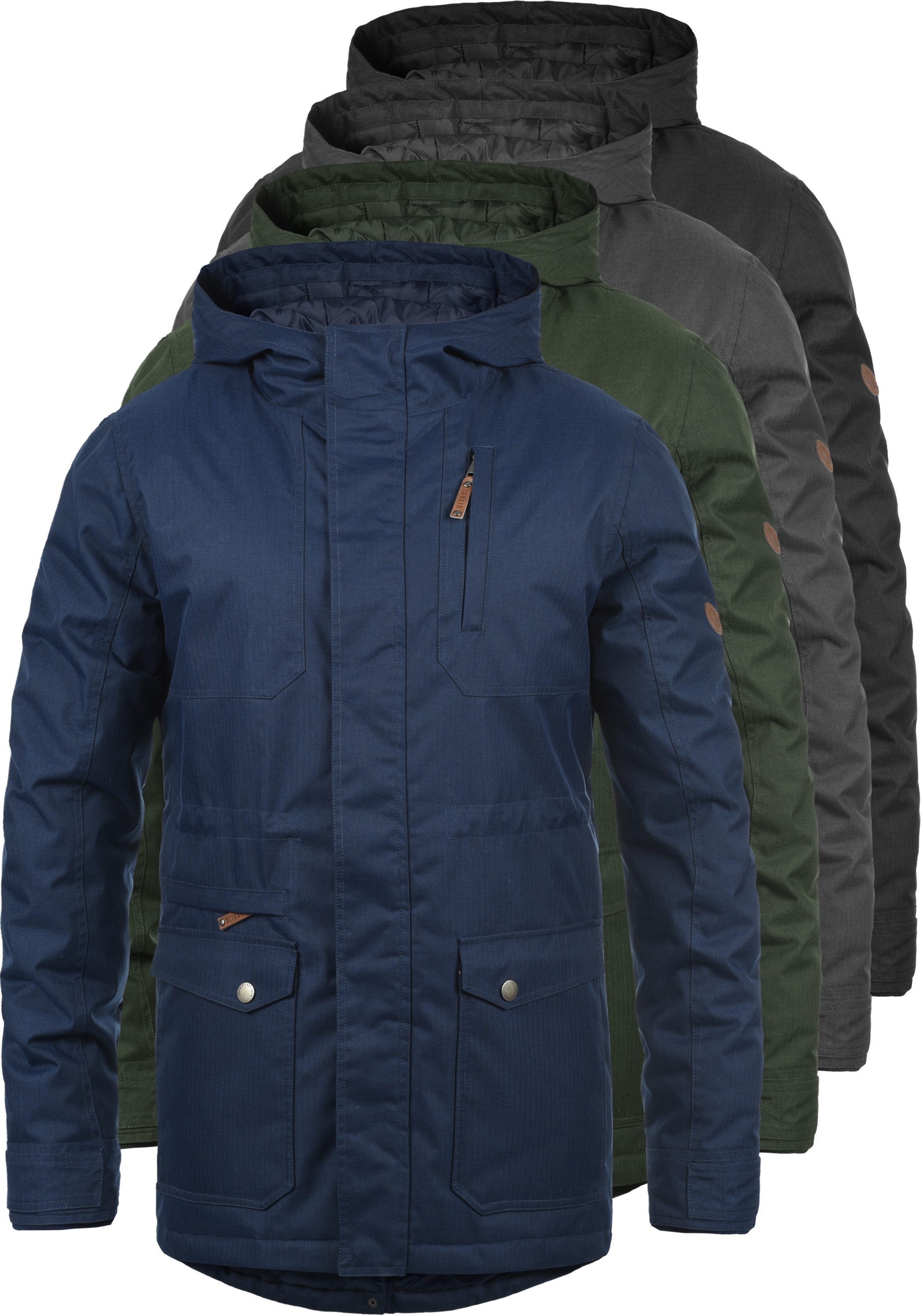 !Solid Parka SDBello Warme Jacke Lang geschnitten