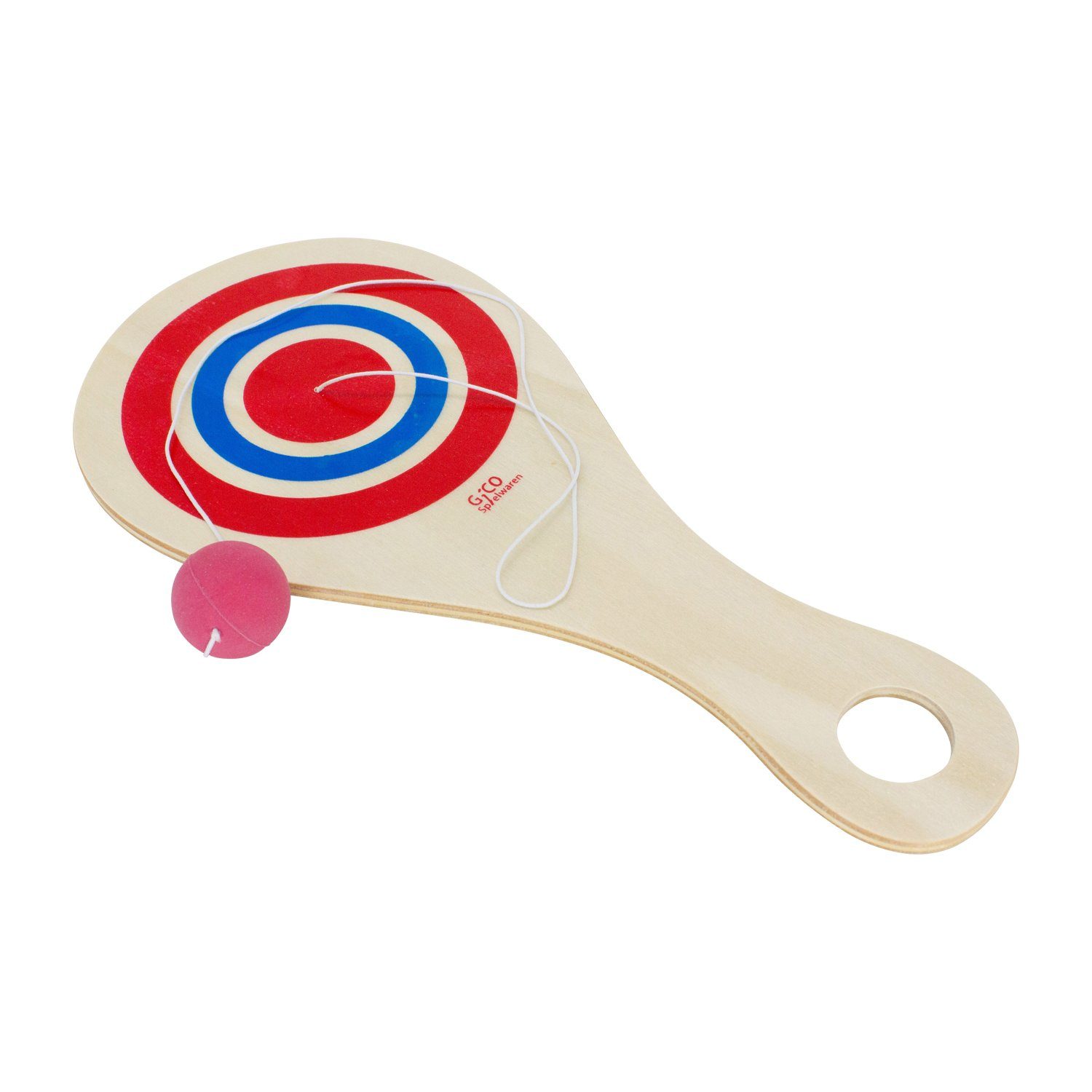 Spielzeug-Gartenset Paddle Ball Set Retro - Fangspiel mit dem Gummiband -3267