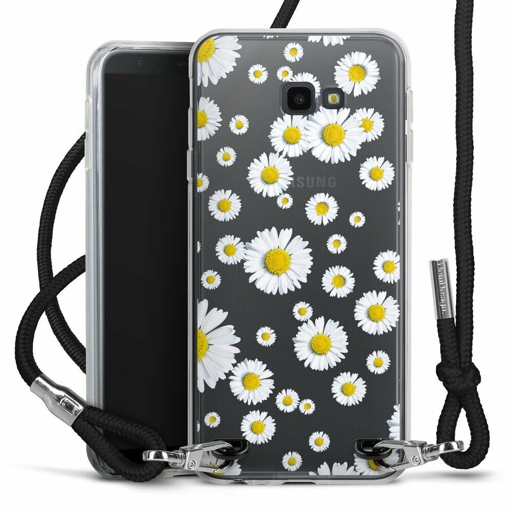 DeinDesign Handyhülle Gänseblume Blumen Motiv ohne Hintergrund, Samsung  Galaxy J4 Plus (2018) Handykette Hülle mit Band