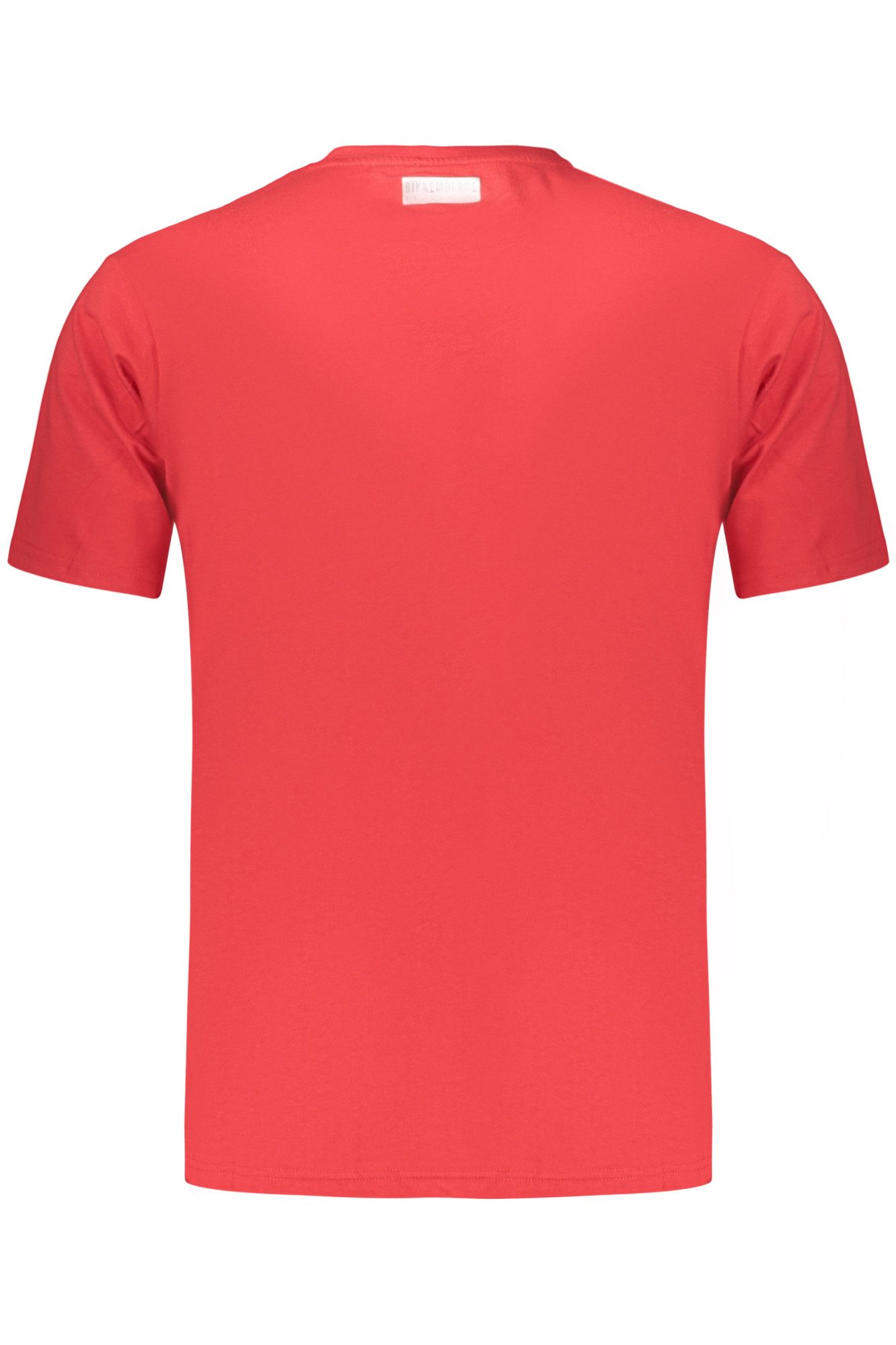 Bikkembergs T-Shirt Stylisches Herren Kurzarm-T-Shirt in Rot mit