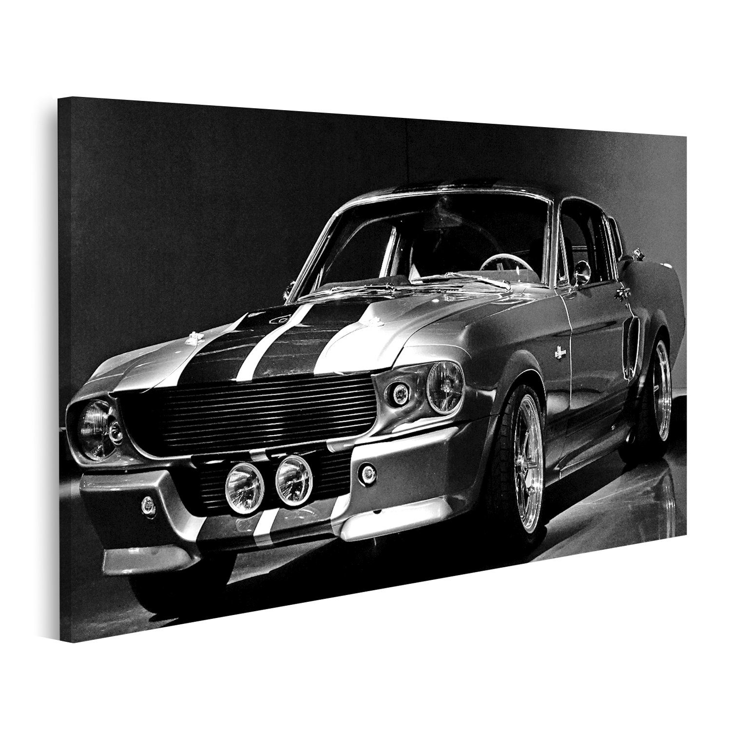 islandburner Leinwandbild Bild auf Leinwand 1967 Ford Mustang Shelby Gt 500 günstig online kaufen