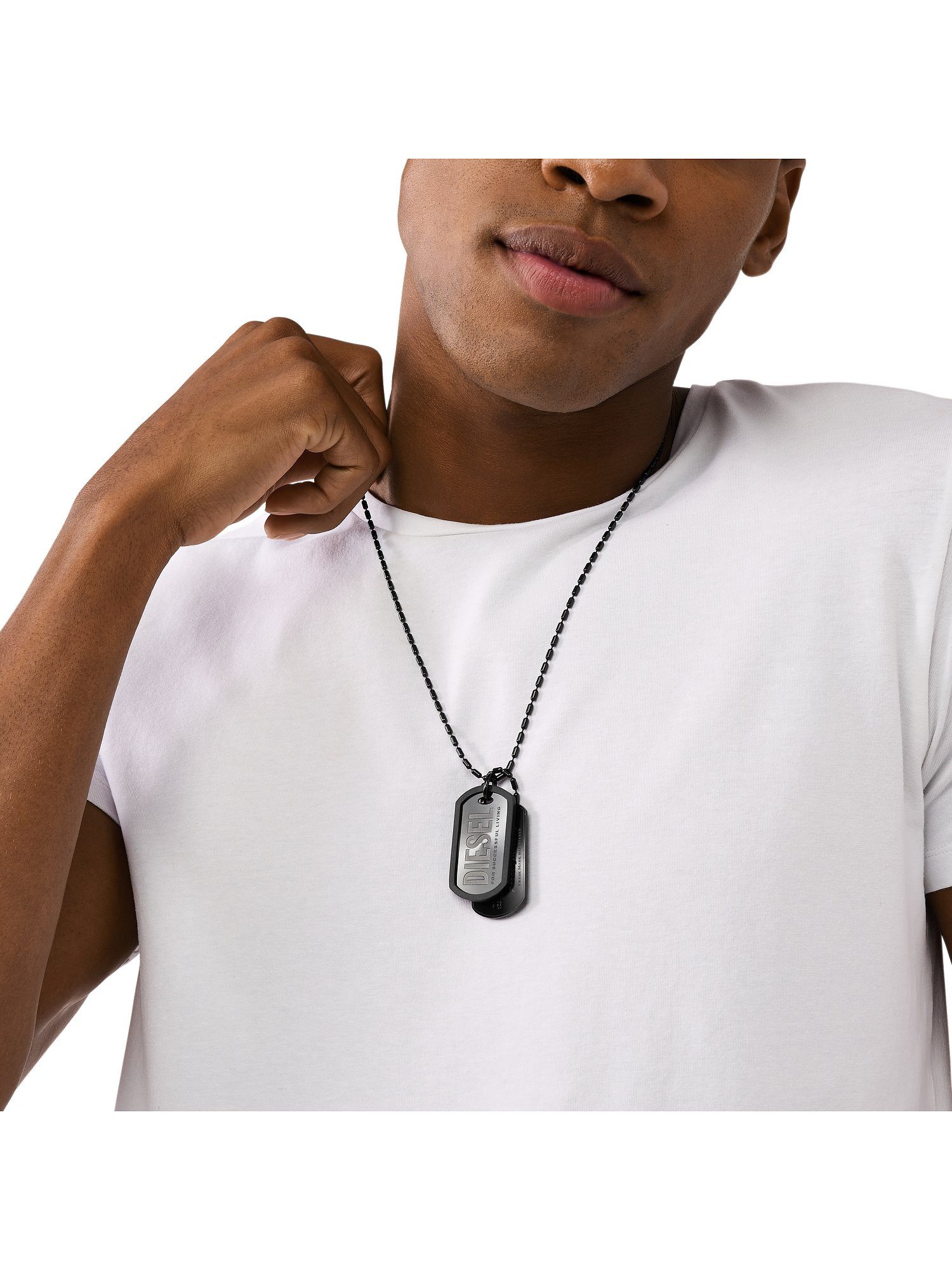 Diesel Kette mit Anhänger Schmuck Geschenk günstig online kaufen