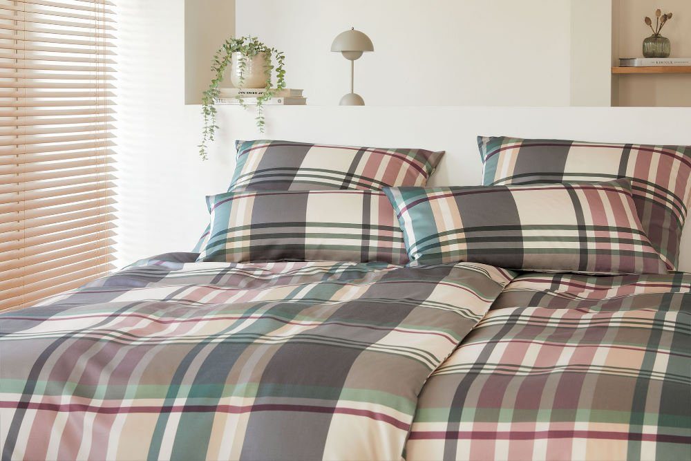 Elegante Bettwäsche Elegante Mako-Satin Bettwäsche Angle günstig online kaufen
