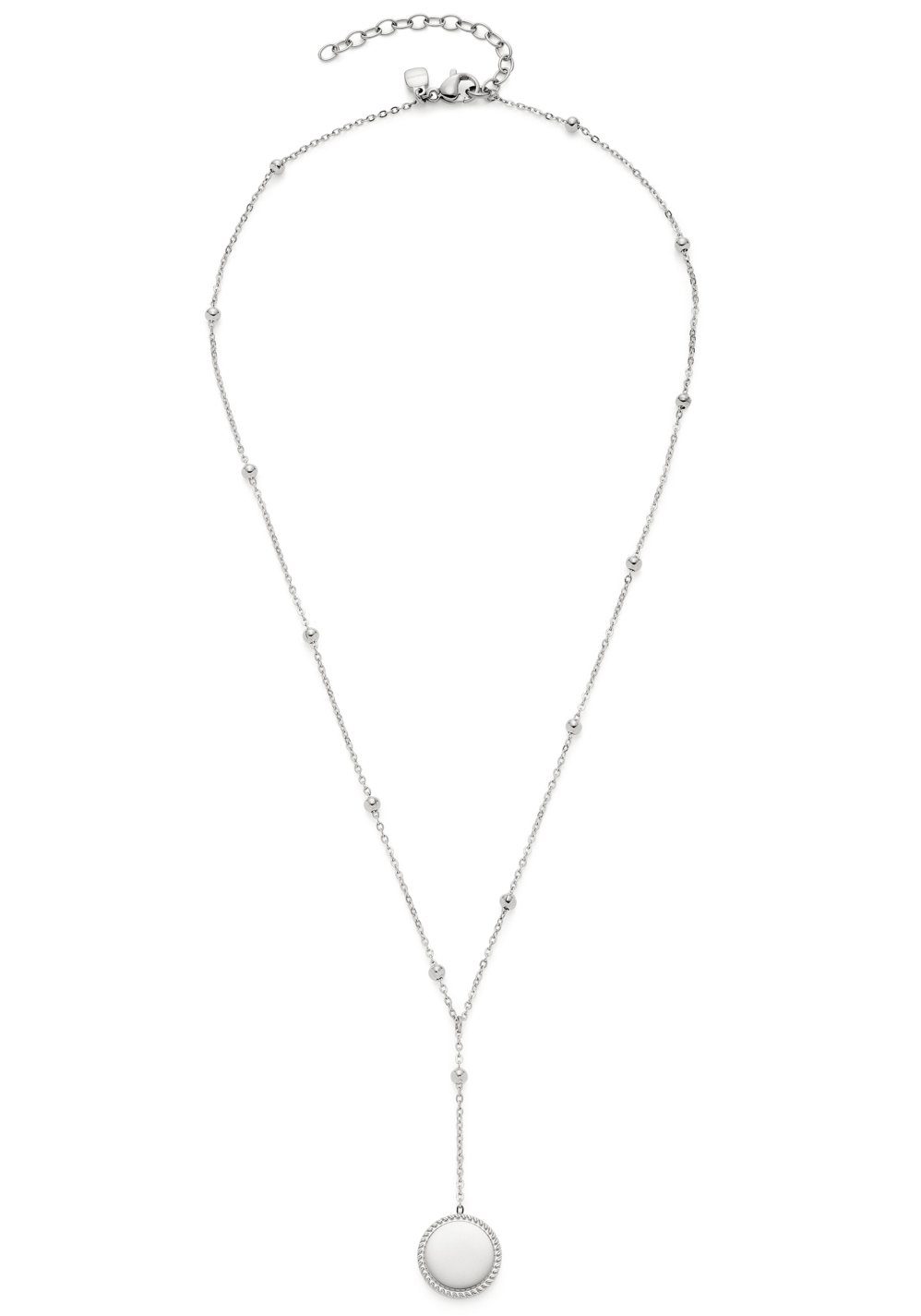 LEONARDO Y-Kette Halskette Pina, 021813, 021814, Aus glänzendem oder  gelbgoldfarben IP-beschichtetem Edelstahl