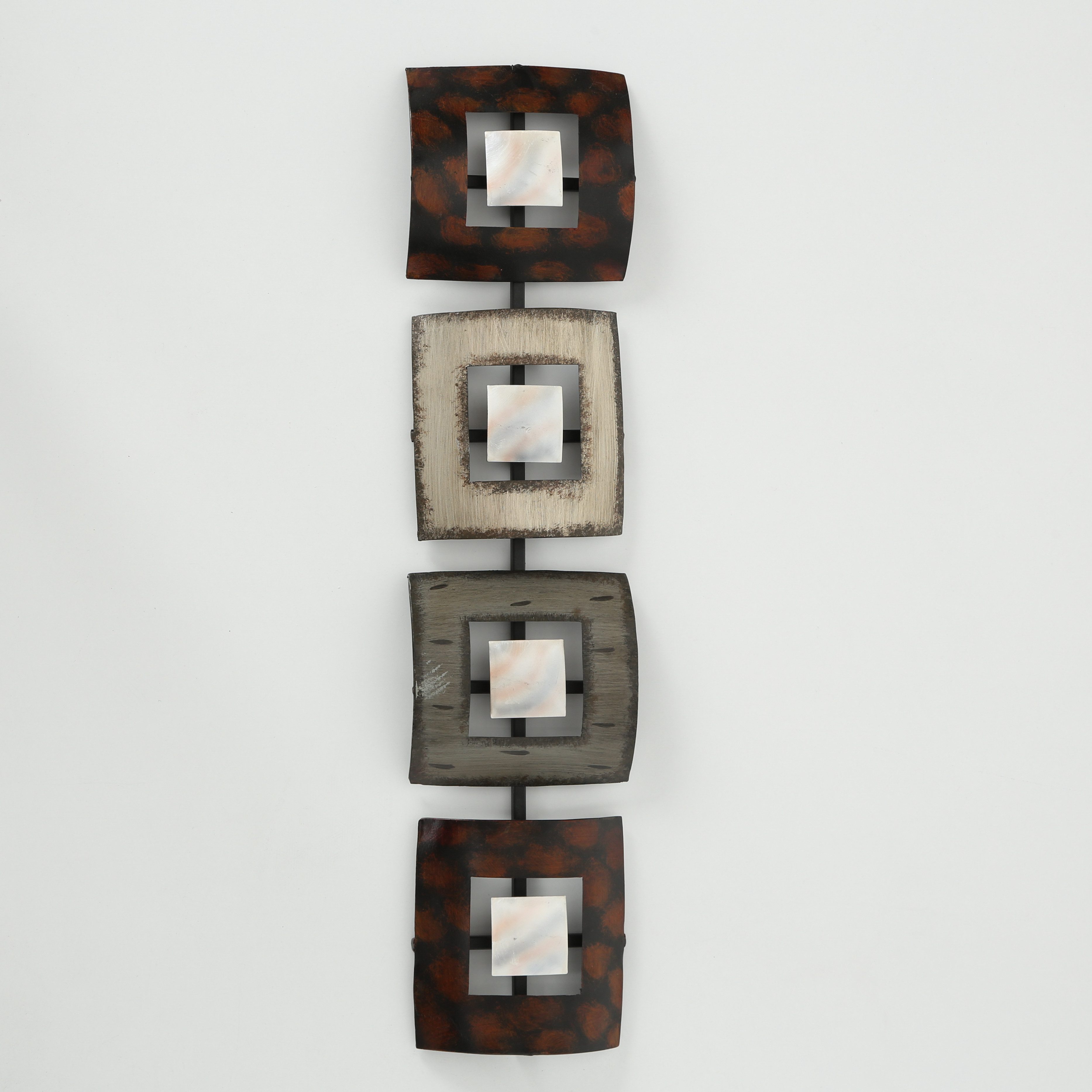 BOLTZE Wanddekoobjekt Wand Objekt Eisen Relief Farbmix Wohn Zimmer Dekorati günstig online kaufen