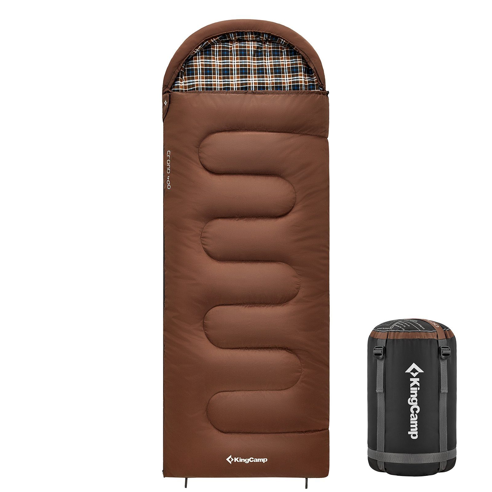KingCamp Deckenschlafsack Deckenschlafsack Cloud 400 Winter, günstig online kaufen