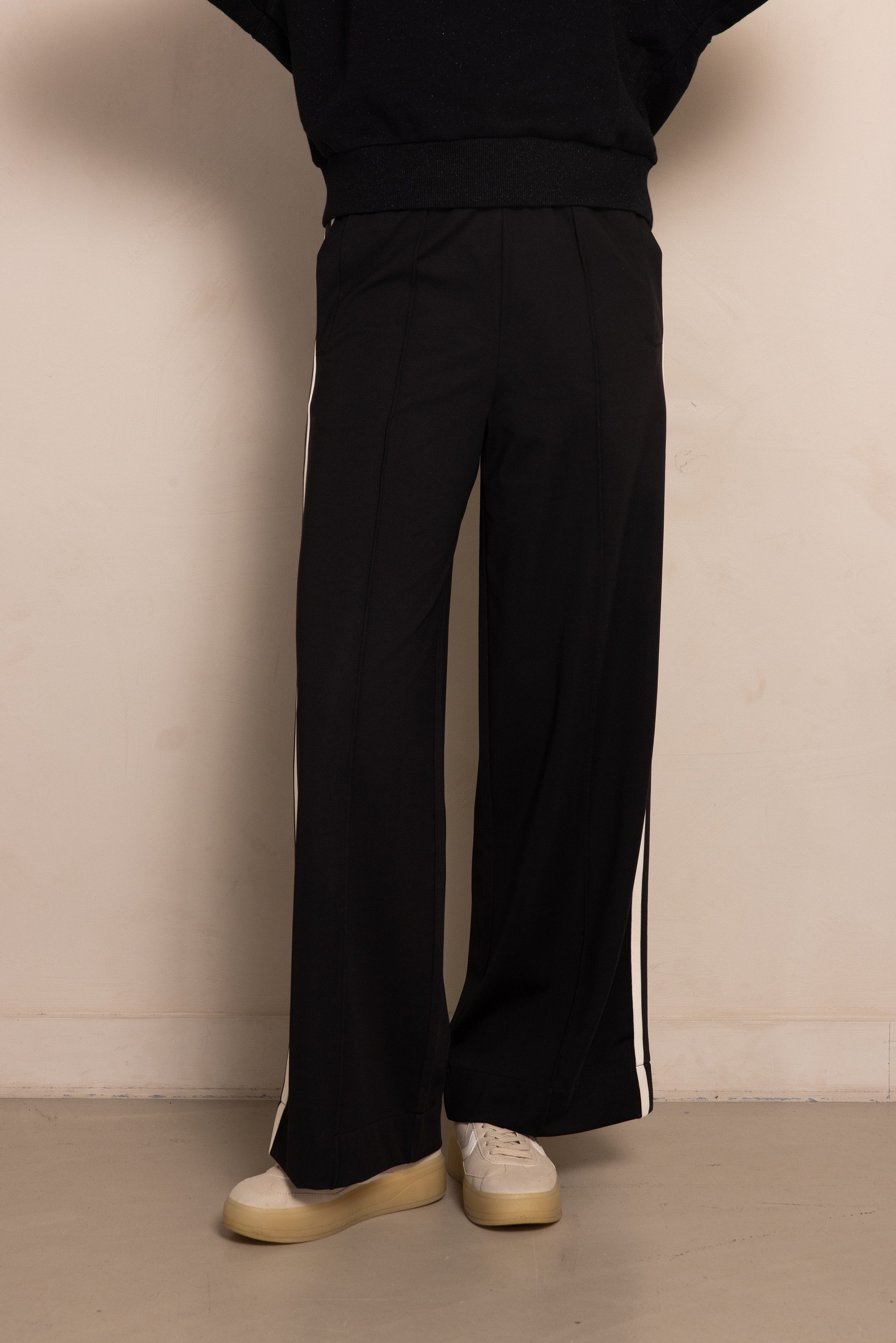 Zhrill Jerseyhose ZHDEENA Wide Leg, Galonstreifen günstig online kaufen