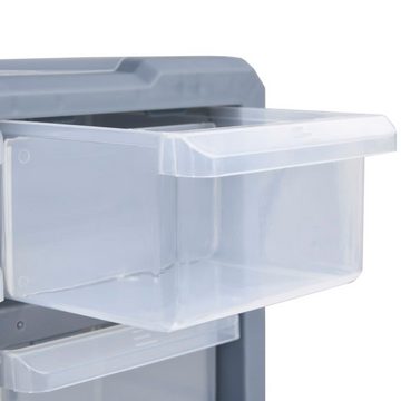 vidaXL Werkzeugbox Multi-Schubladen-Organizer 2 Stk. 12 Schubladen 26,5x16x26 cm (1 St)