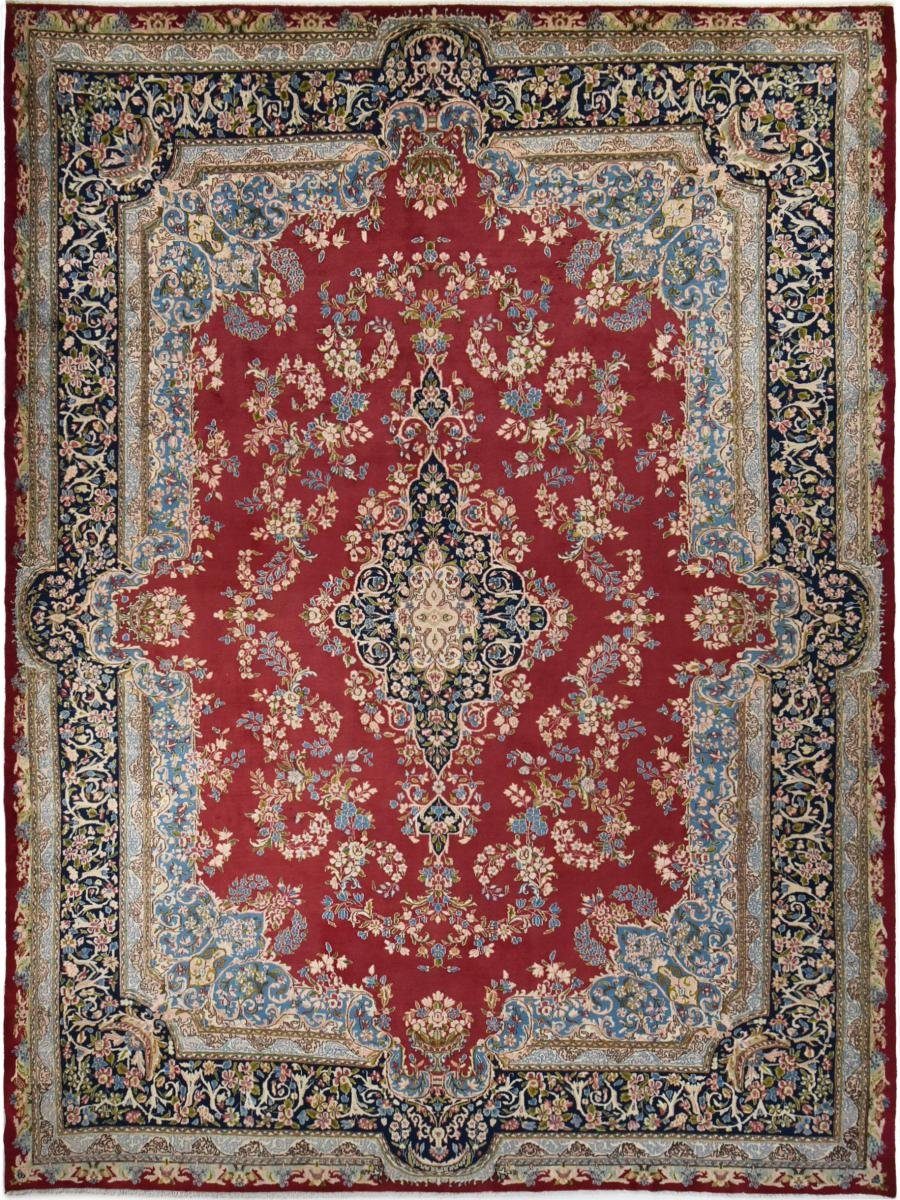 Orientteppich Kerman Rafsanjan 12 rechteckig, Höhe: Trading, 304x404 Perserteppich, mm / Orientteppich Handgeknüpfter Nain