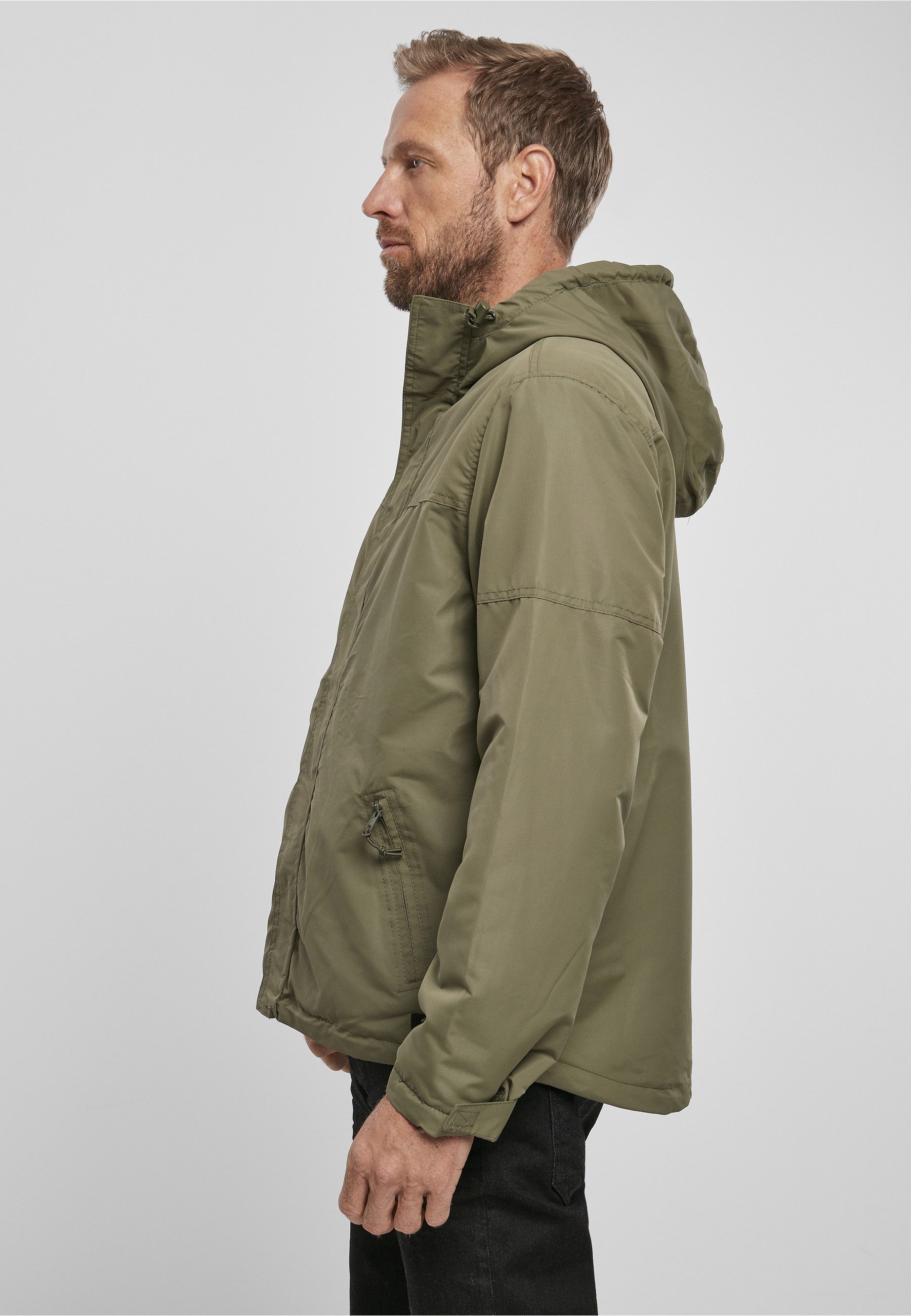 Brandit Allwetterjacke Brandit Herren Windbreaker Frontzip (1-St)