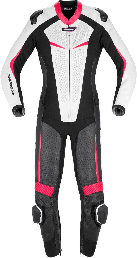 SpiDi Motorradkombi Track Perforated Pro Damen Motorrad Lederkombi Perforiert