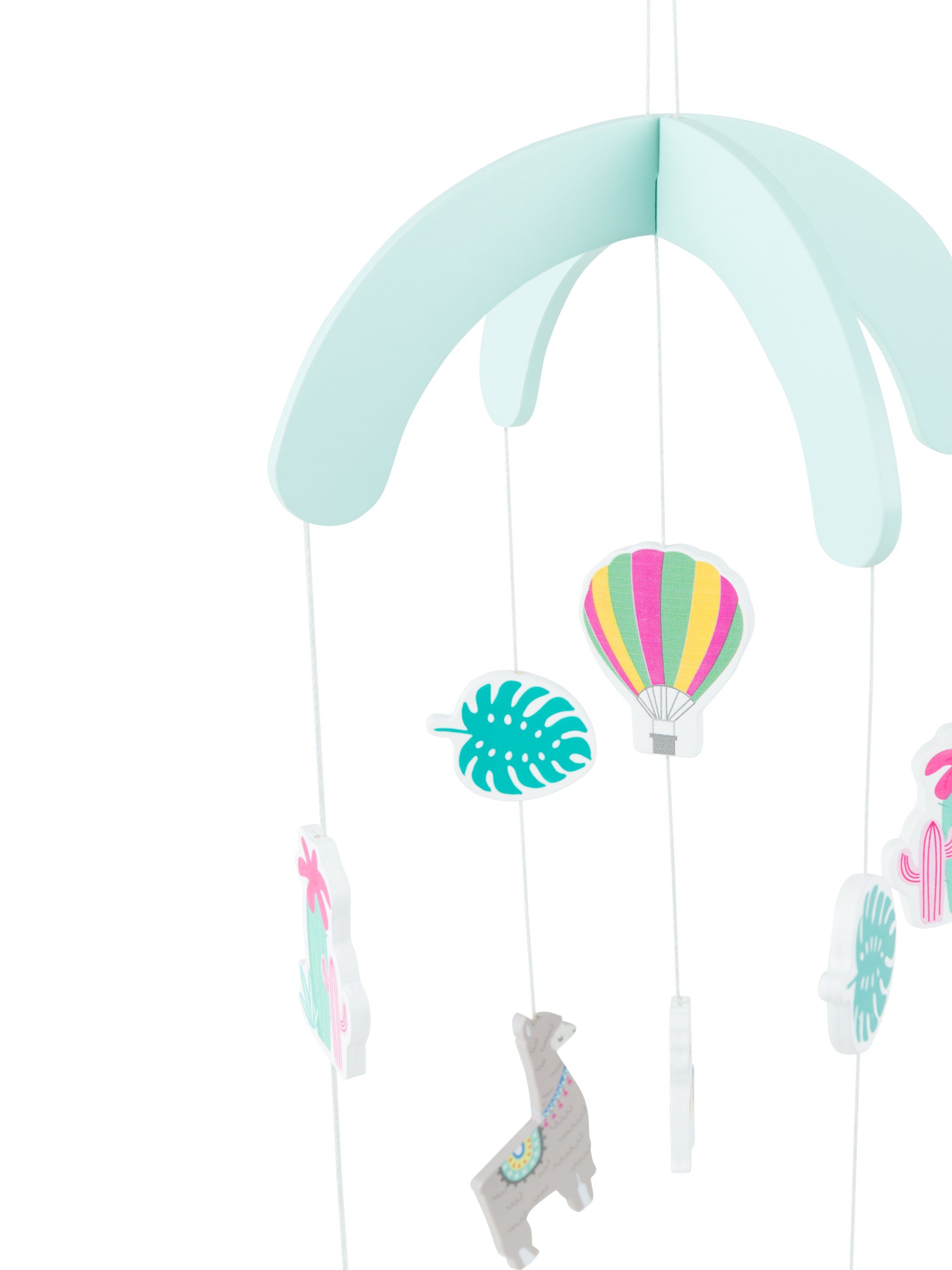 BIECO Mobile Bieco Baby Mobile Ø ca. 19 cm, Edition Lama aus
