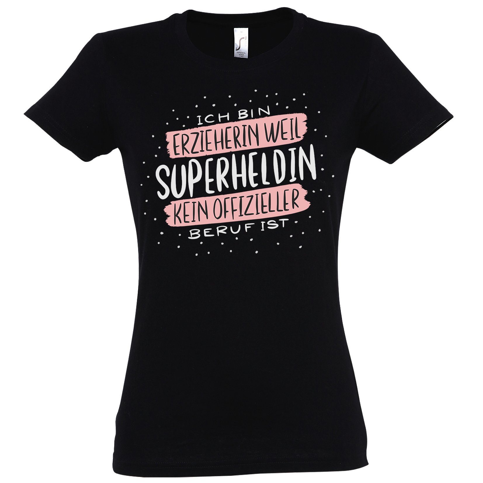 Youth Designz T-Shirt Beste Erzieherin Superheldin günstig online kaufen