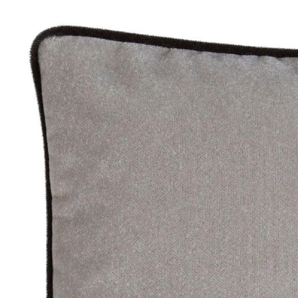 ROHLEDER Kissenhülle Kissenhülle Samt Big Cloud Brillant Grau (50x50cm)