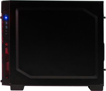 Hyrican Striker 6474 red Gaming-PC (Intel Core i5 9400F, GTX 1650 SUPER, 16 GB RAM, 1000 GB HDD, 480 GB SSD, Luftkühlung)