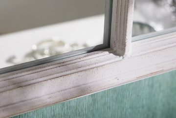 riess-ambiente Wandspiegel CASTILLO 100cm weiß (Einzelartikel, 1-St), Schlafzimmer · Fenster-Design · Deko · Landhausstil · handmade · Flur