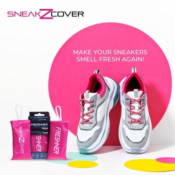 SneakZcover Schuhdeo gegen Geruch und Schweiß Antibakteriell, Effektiver Geruchsentferner für Sportschuhe, Sneaker und Schuhschrank