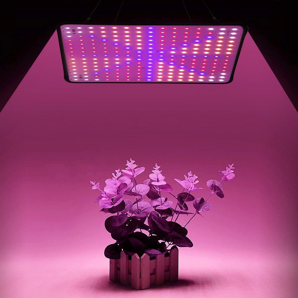 Blumen, Pflanzenlampe LEDs Spektrum und Wachsen Pflanzenleuchte licht Pflanzenlampe für Zimmerpflanzen Pflanzen Gemüse Qelus LED, 256 B Volles LED