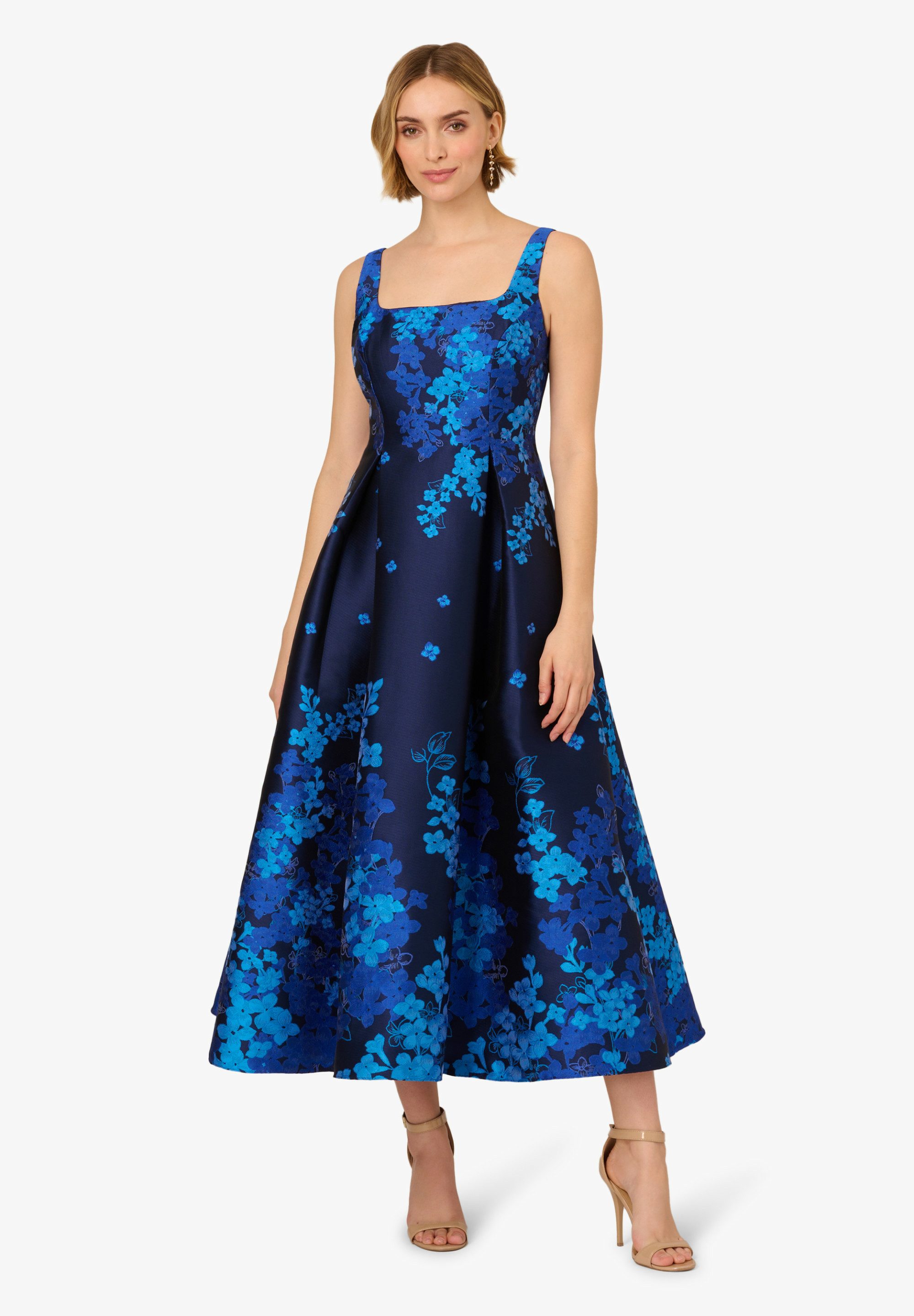 Abendkleid Border Jacquard Dress