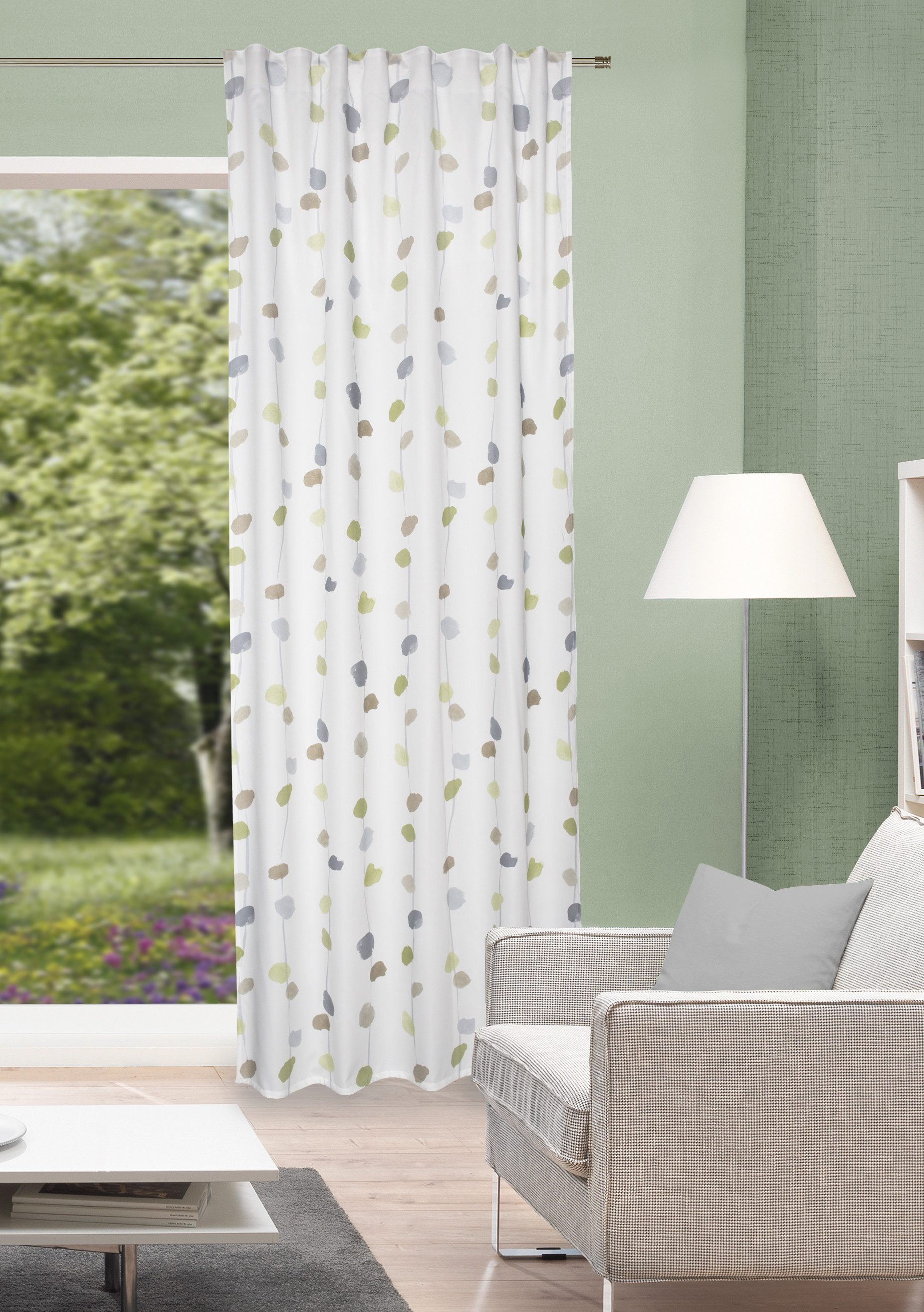 HOME WOHNIDEEN Vorhang EFFIE (1 St), Multifunktionsband, blickdicht, Kombib günstig online kaufen