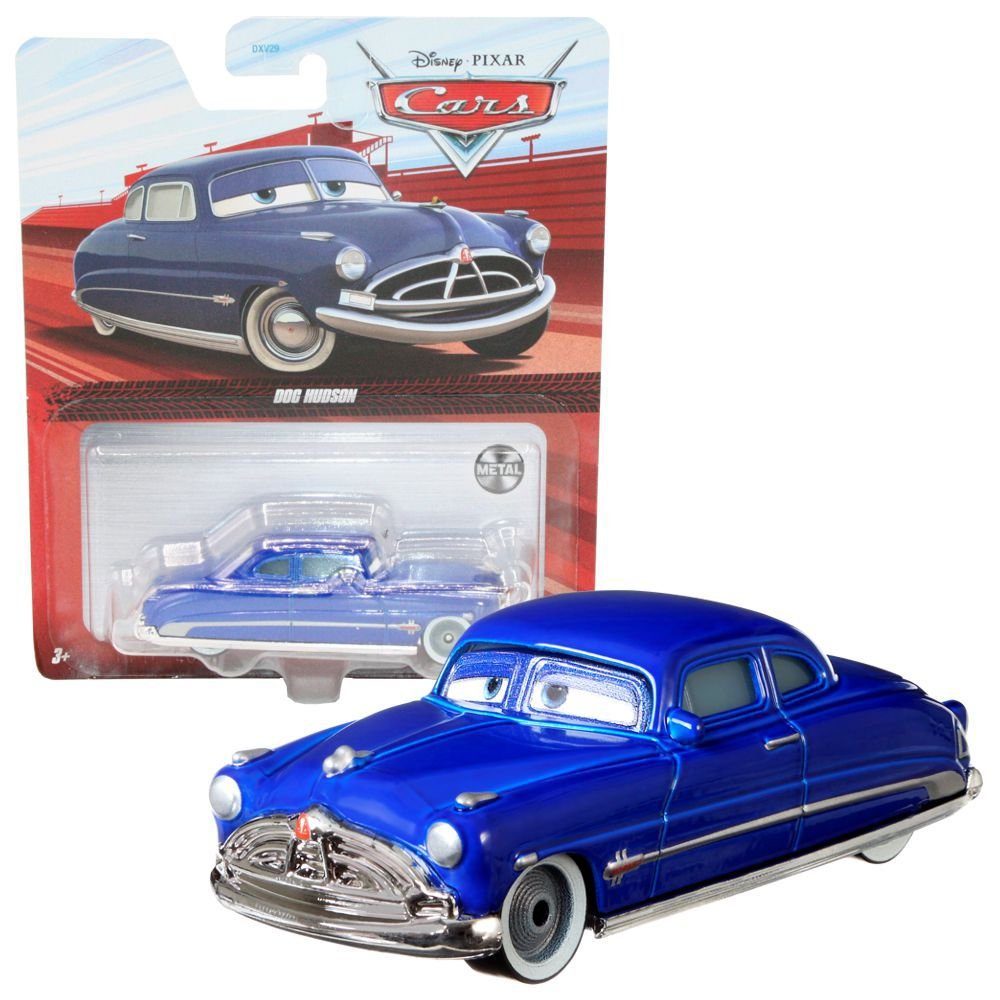 Spielzeug-Rennwagen Doc Hudson GBV70 Disney Cars Cast 1:55 Autos Mattel Fahrzeuge